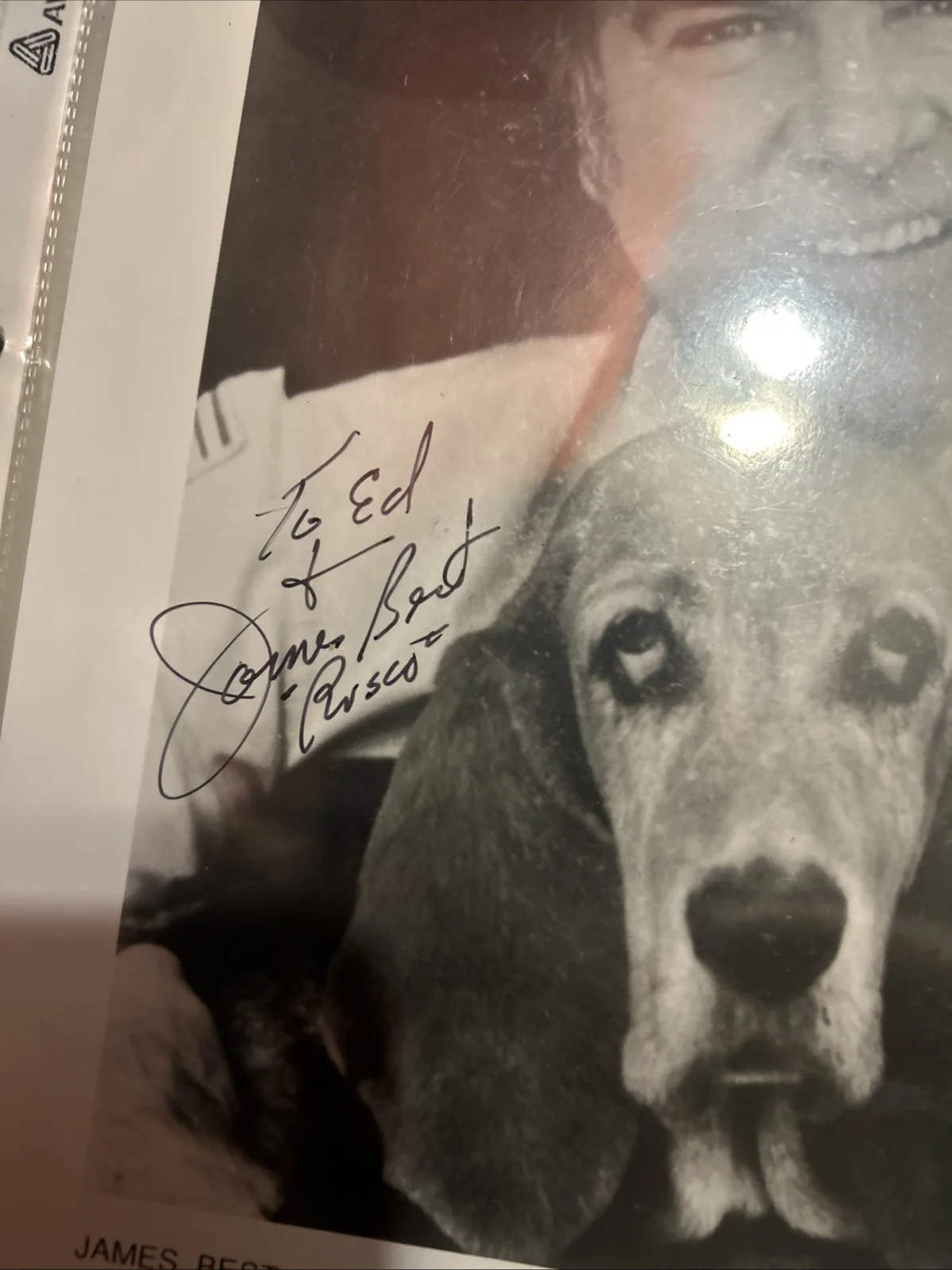 James Best — James Best Dukes Of Hazzard Original Autographed 8 X 10 Black-And-White Photo, изображение 5