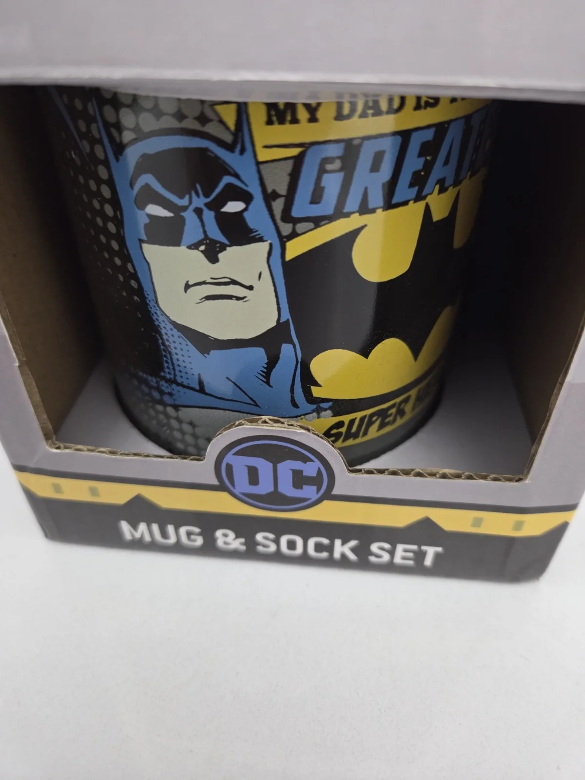 Dc Batman Mug And Sock Set New In Box Great Gift For Any Dc Fans, изображение 2