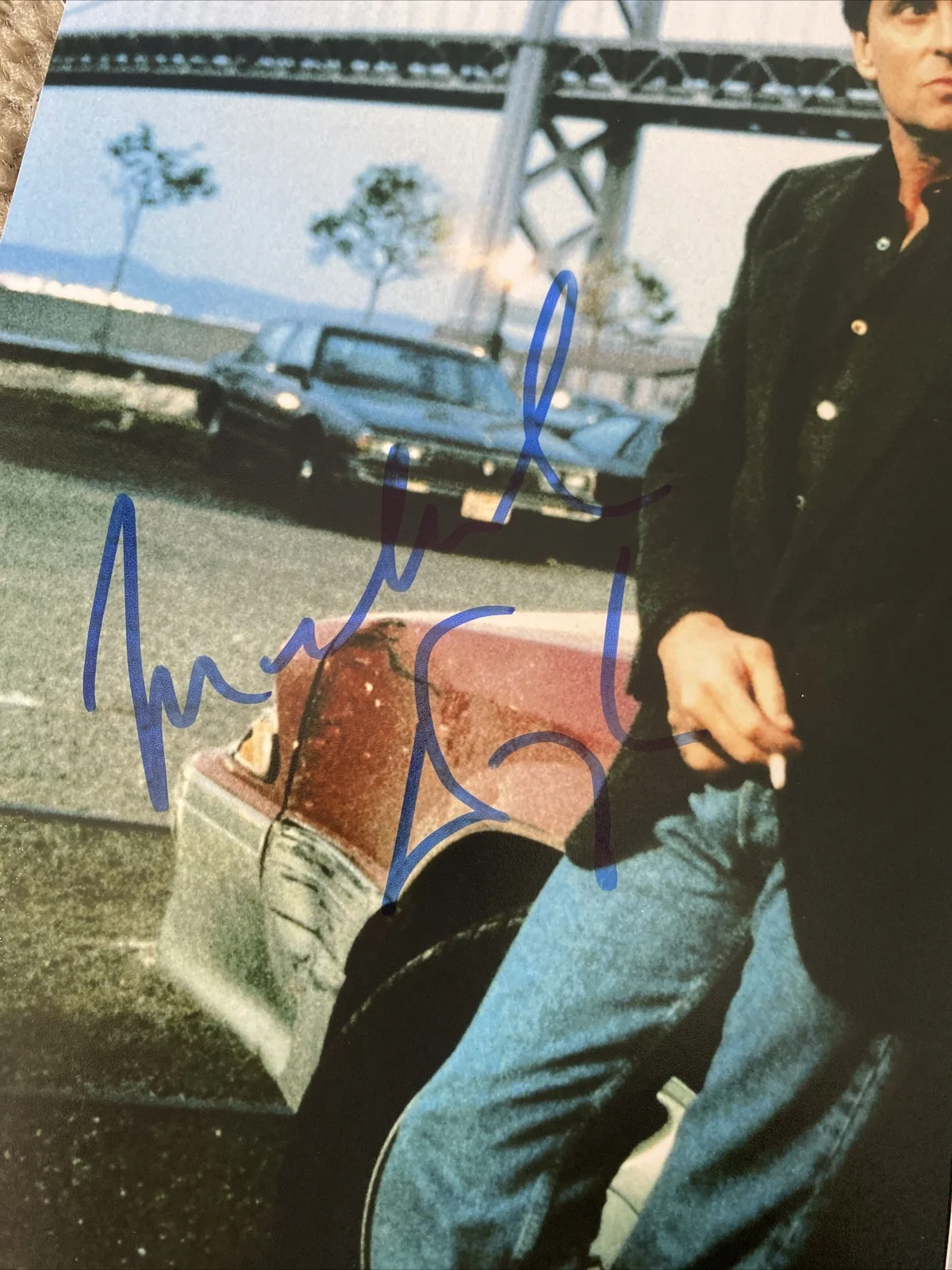 Michael Douglas Actor Signed Autographed 8x10 Photo Beckett BAS, image 2