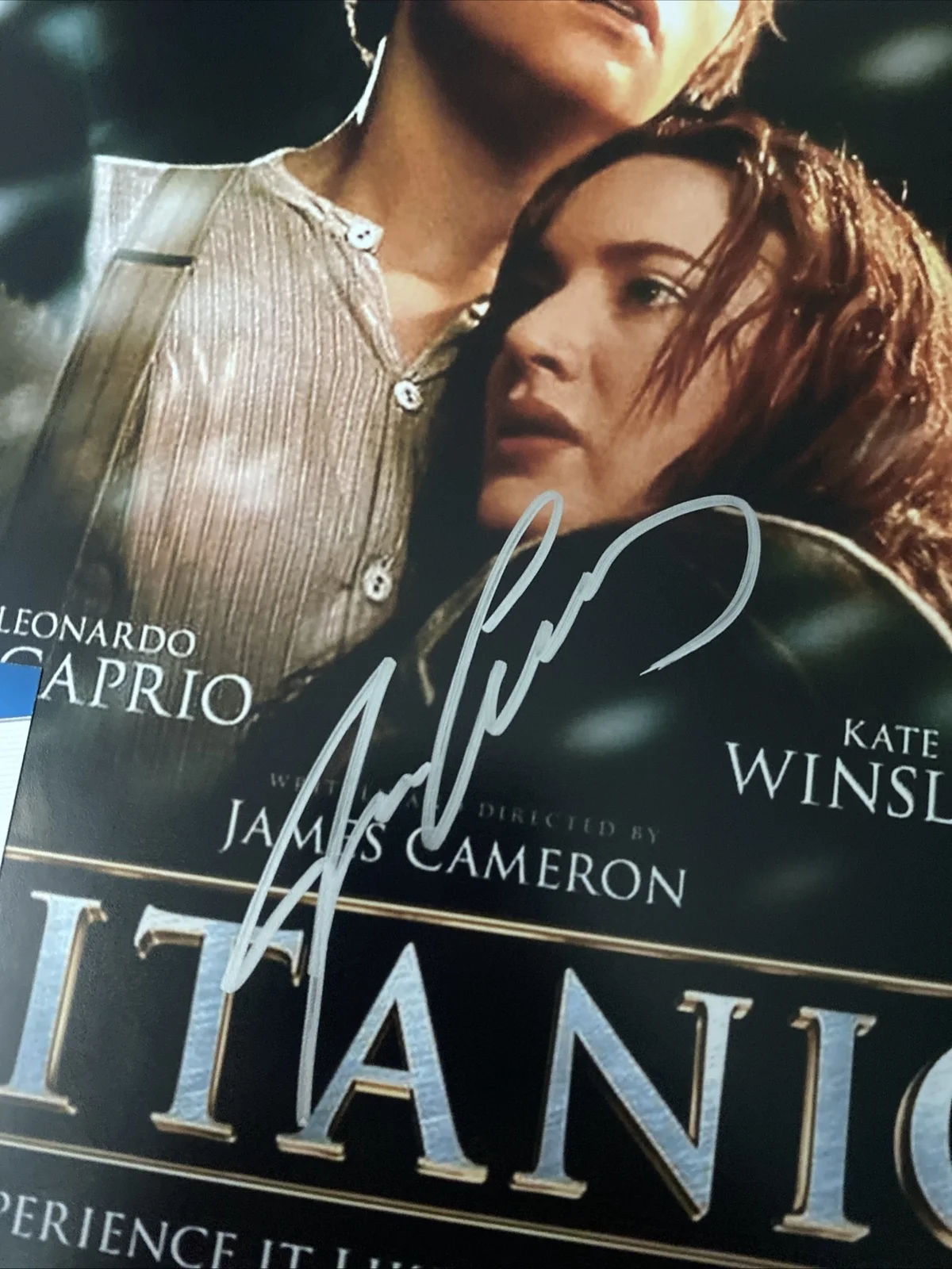 James Cameron "Titanic" Signed 8x10 Photo Beckett BAS COA, изображение 2