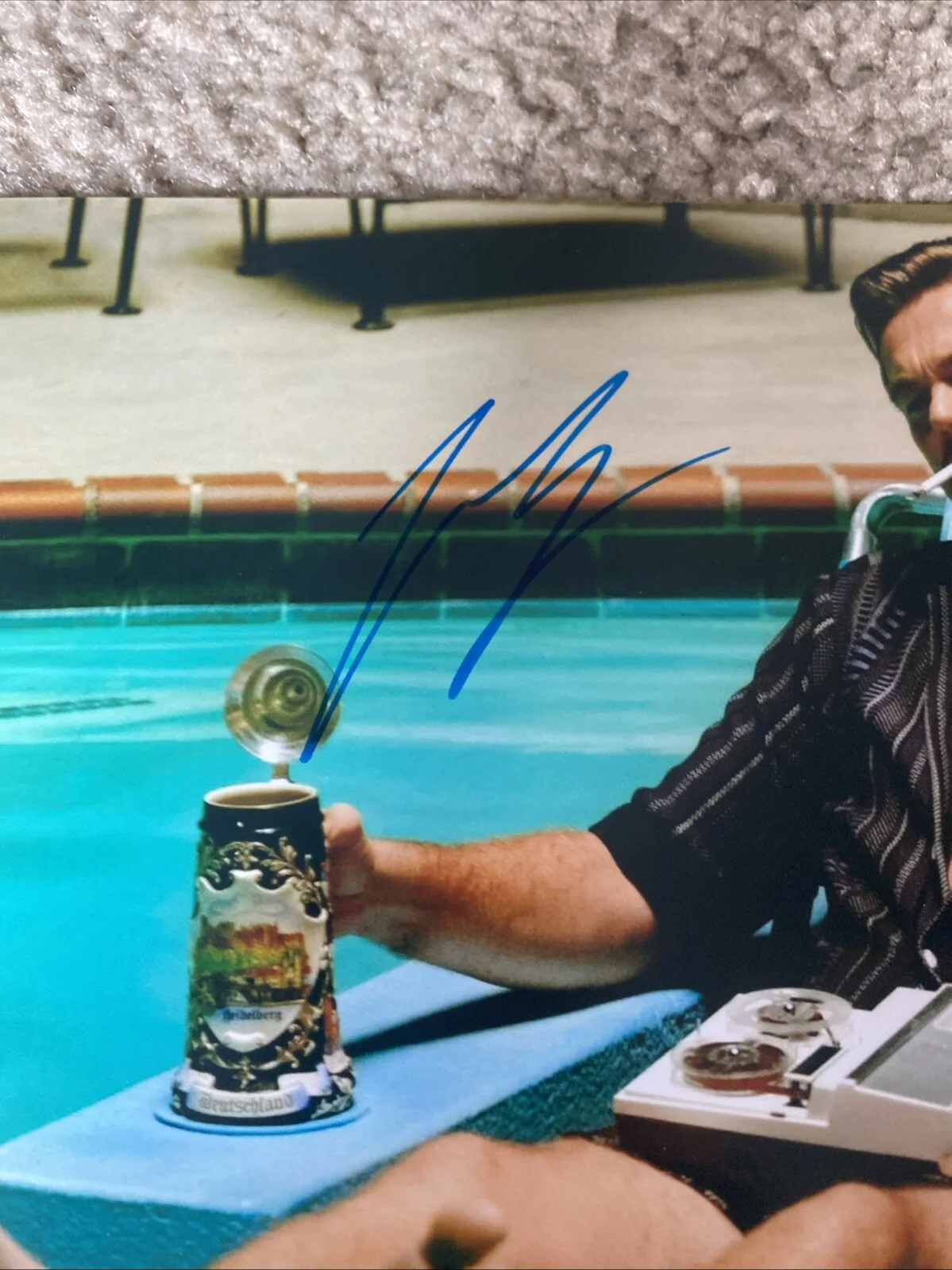 Leonardo Dicaprio Actor Signed Autographed 8x10 Photo Beckett BAS, image 2
