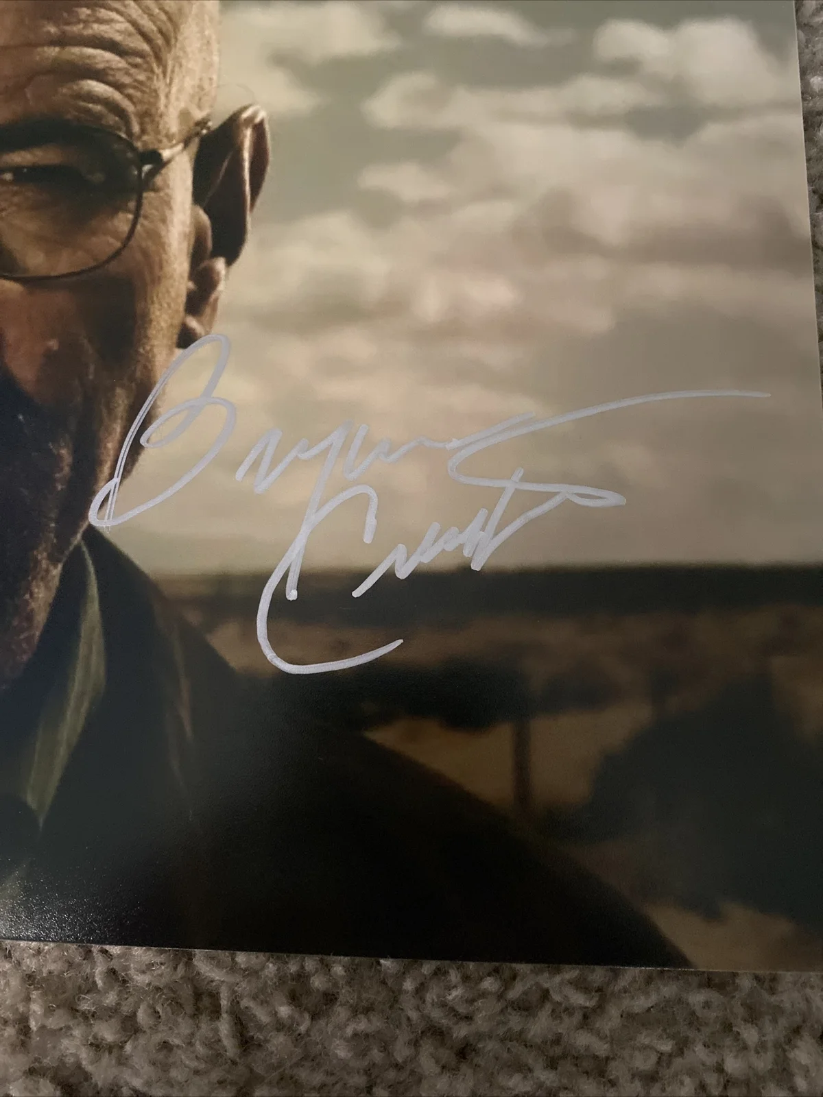 Bryan Cranston "Breaking Bad" Signed 8x10 Photo Beckett BAS, image 2