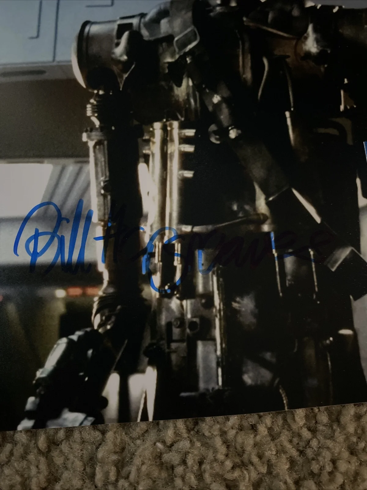 Bill Hargreaves "Star Wars" Signed Autographed 8x10 Photo Beckett BAS, image 2