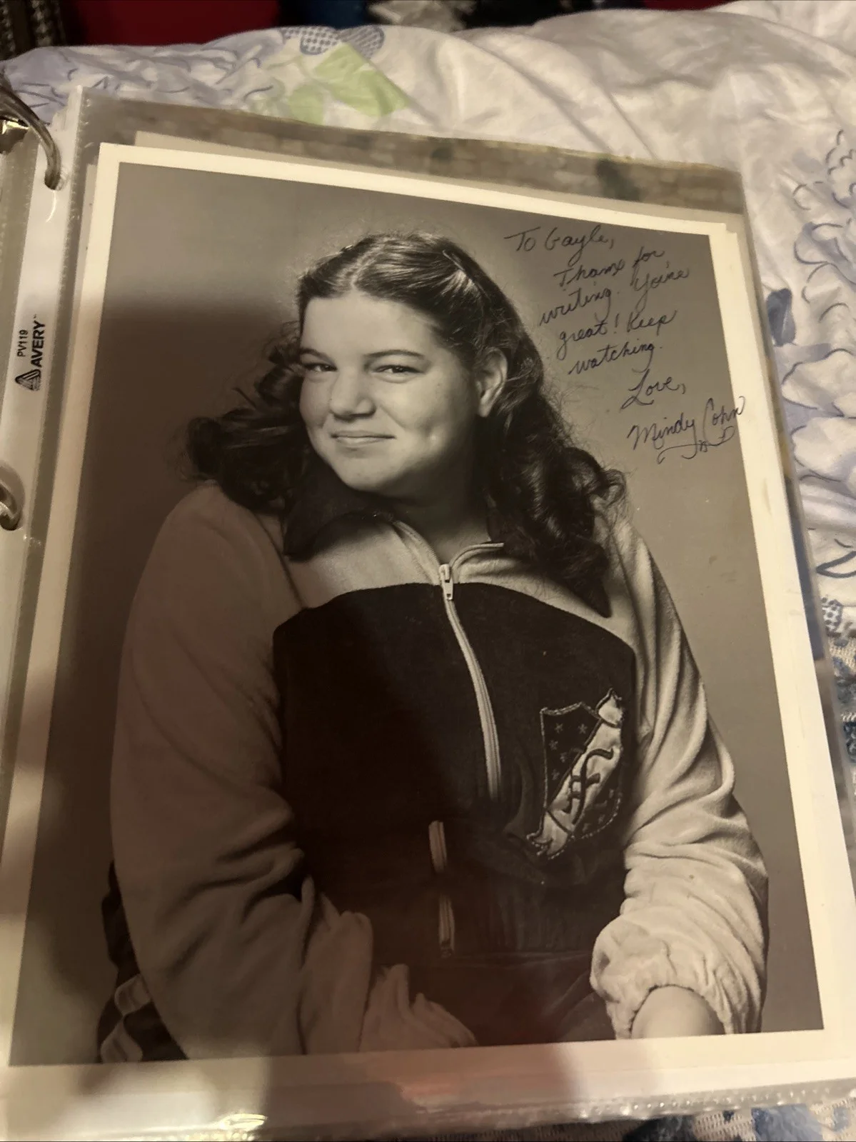 Mindy Cohn — Mindy Cohn Autographed 8 X 10 And 5 X 7 Black And White Photos, image 5