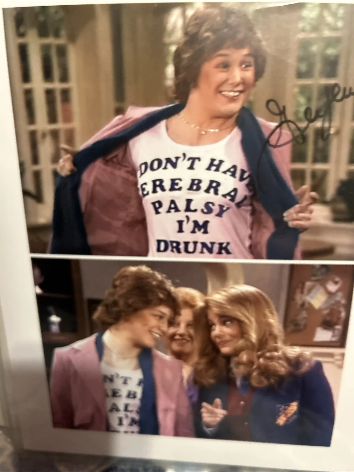 Geri Jewell — Geri Jewell Autographed 8 X 10 Color Photo Original Authentic, image 2