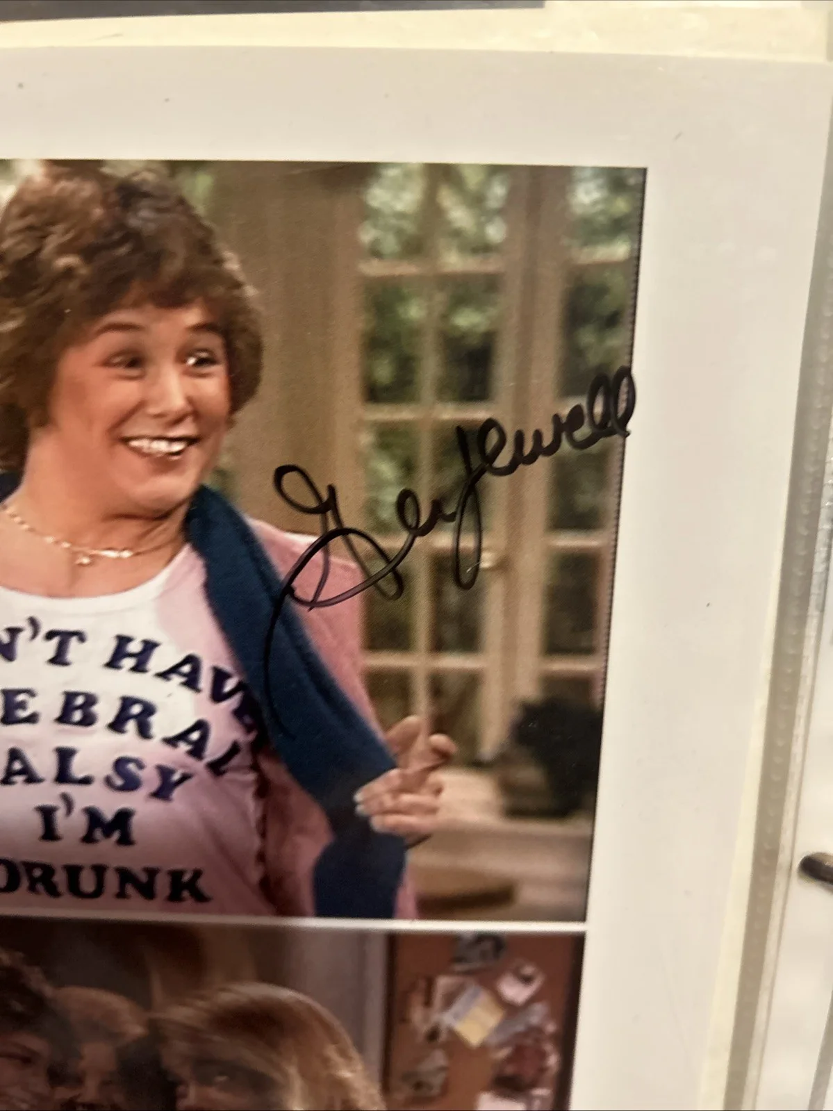 Geri Jewell — Geri Jewell Autographed 8 X 10 Color Photo Original Authentic, image 3