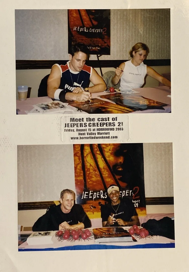 Johnathan Breck — JEEPERS CREEPERS 2 -Cast Signed 2003 Promotional 12x19 Poster *Jonathan Breck, image 3