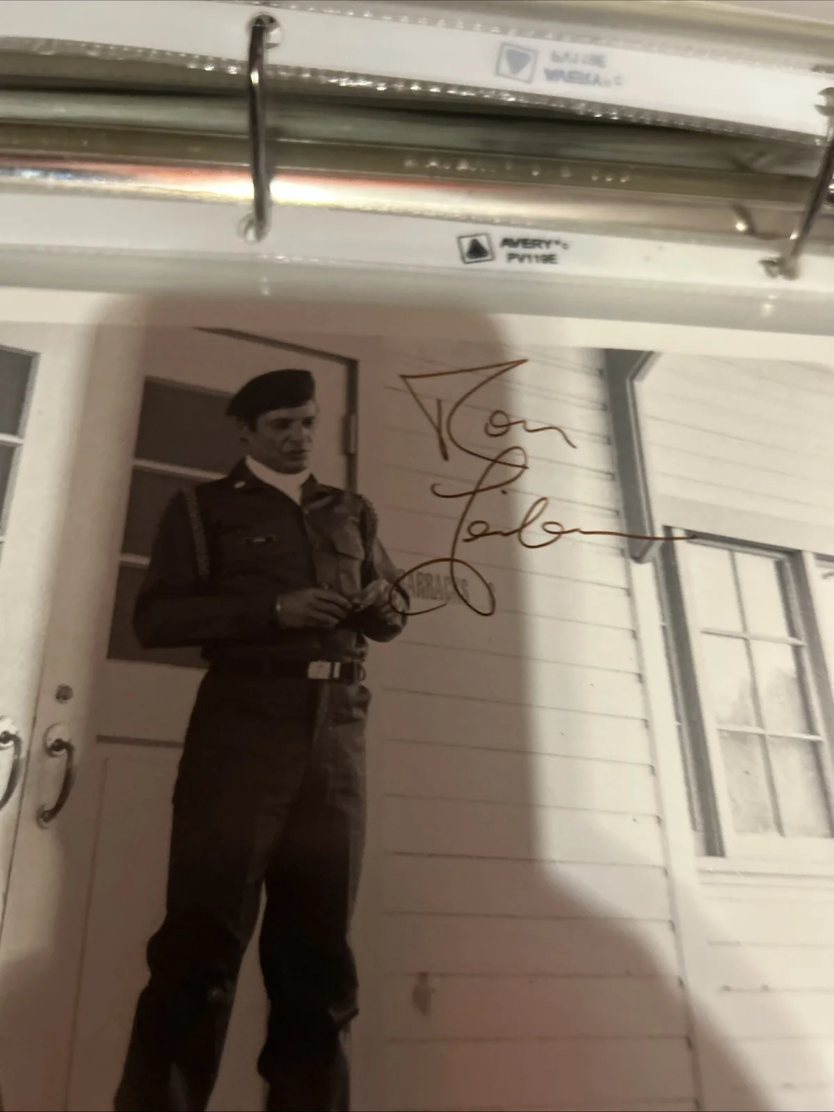 Ron Leibman — Ron Leibman Autographed 8 X 10 Black-And-White Up The Academy Photo, изображение 4