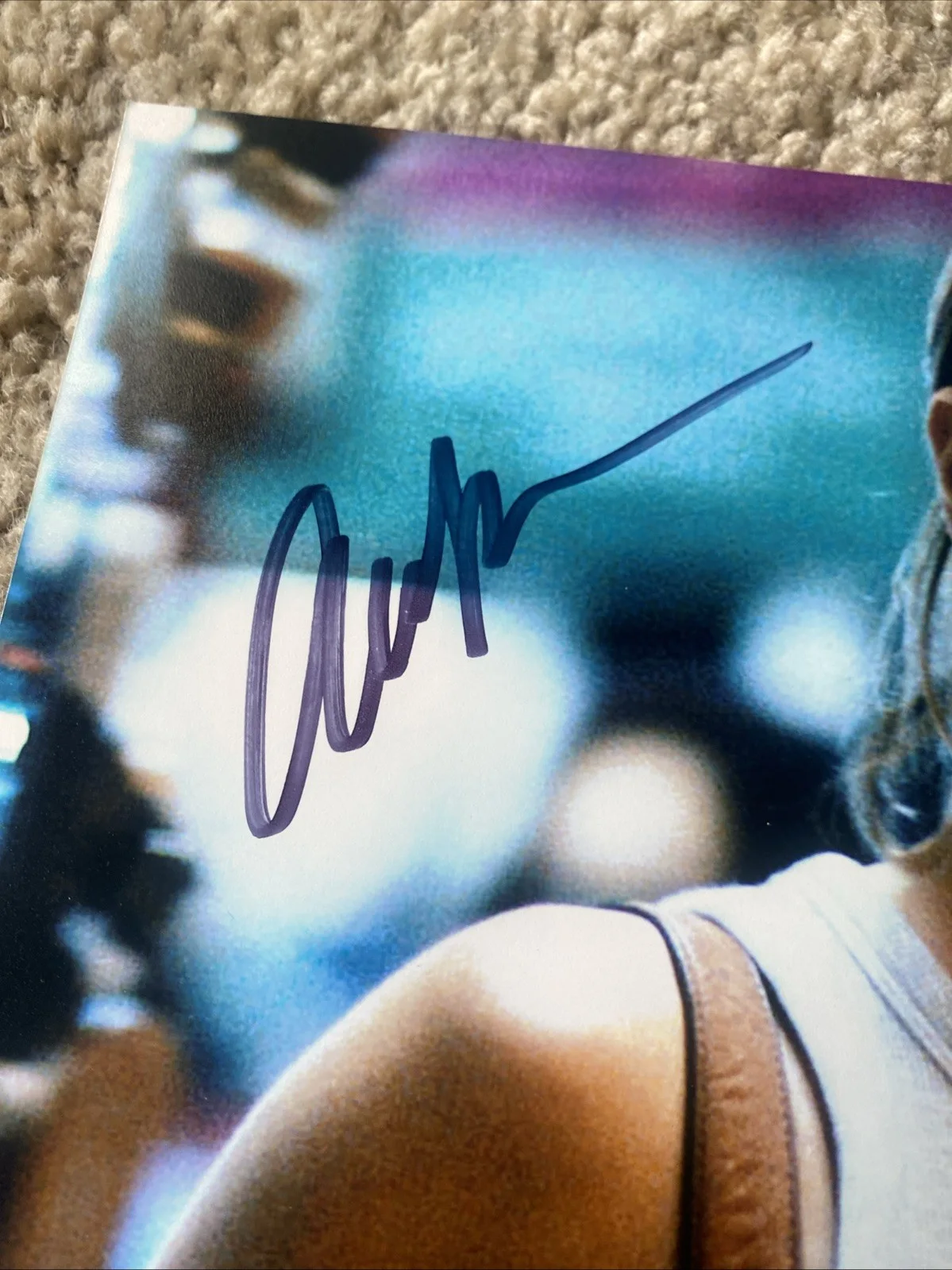 Aubrey Plaza "Lenny Busker" Signed Autographed 8x10 Photo Beckett BAS, изображение 2