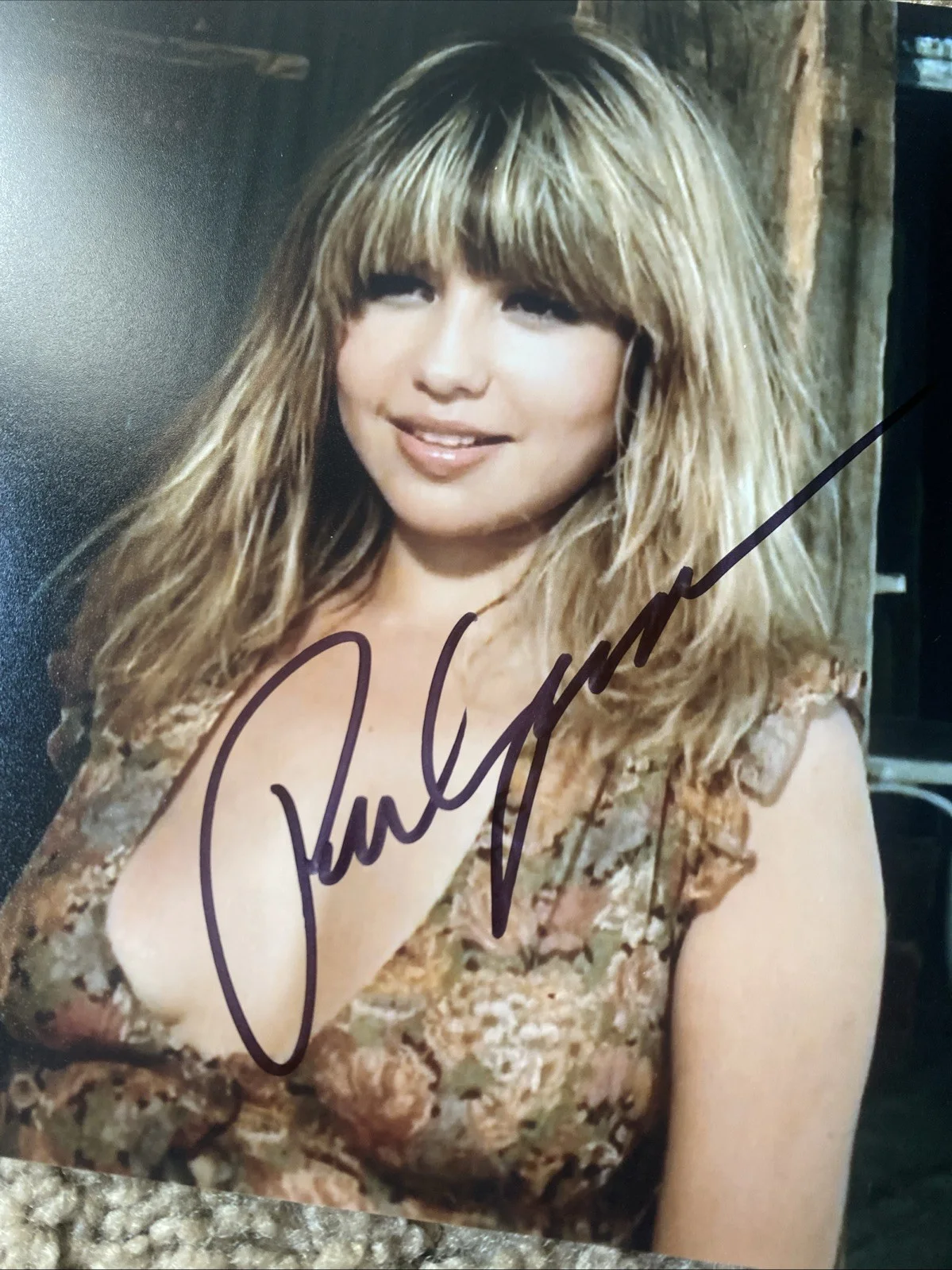Pia Zadora Signed Autographed 8x10 Photo Beckett BAS, image 2
