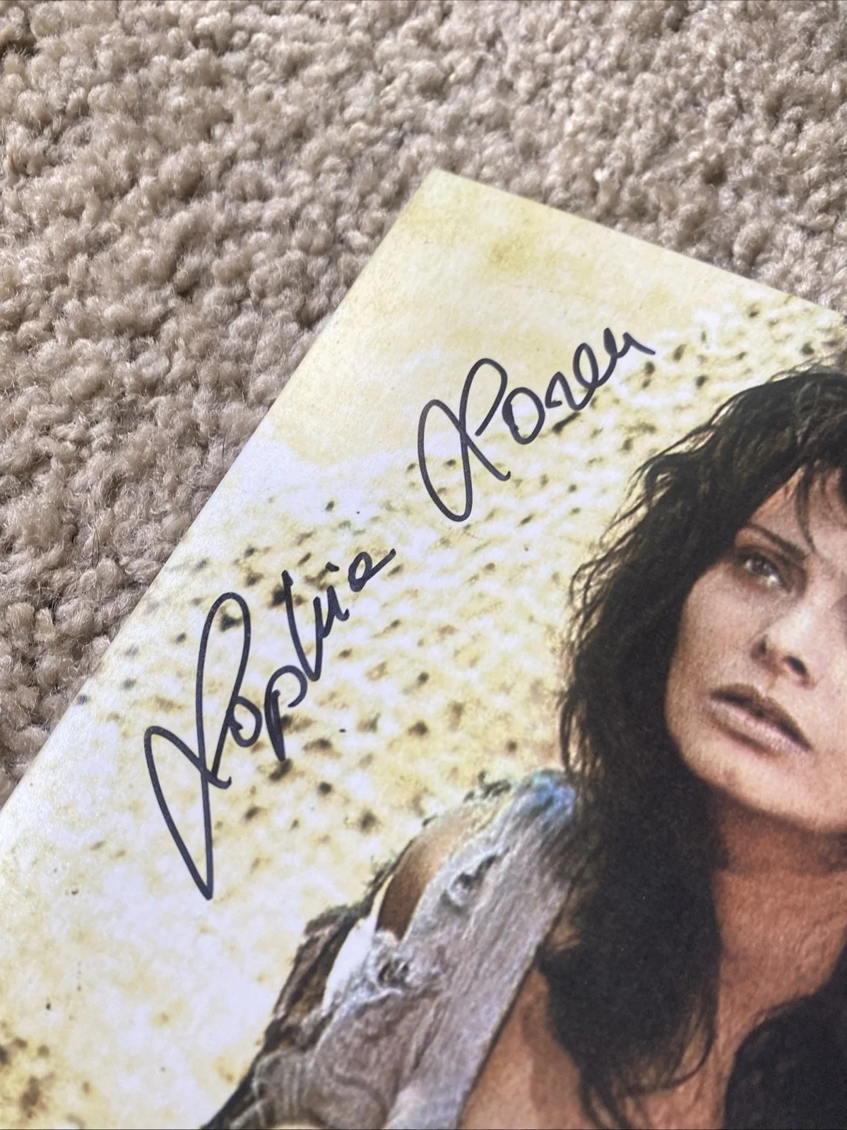 Sophia Loren Actress Signed 8x10 Photo Beckett BAS, изображение 2