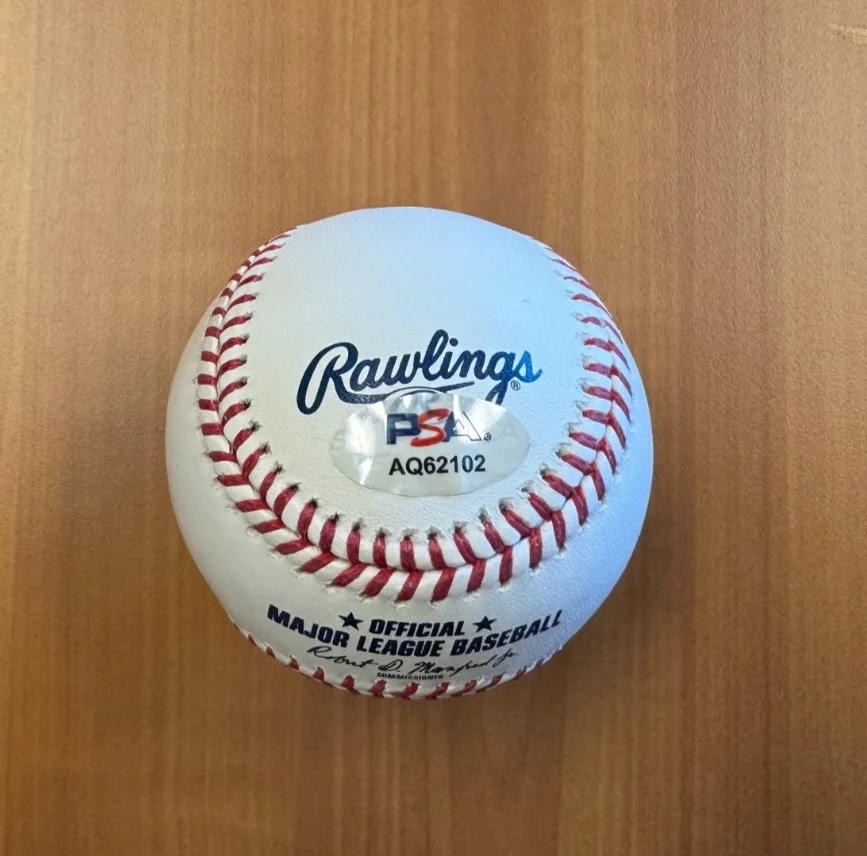 Pat Monahan Signed Autographed ROMLB Baseball PSA/DNA COA Train, image 2