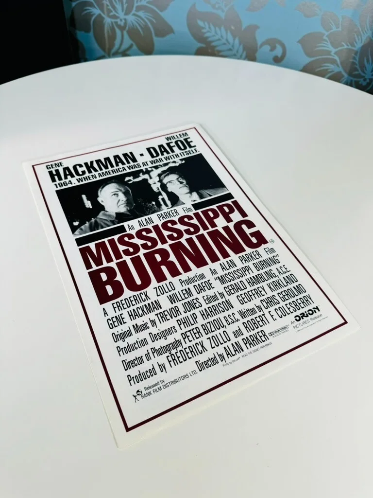 Mississippi Burning Hackman / Dafoe Original Press Kit Brochure Movie Collector, image 2