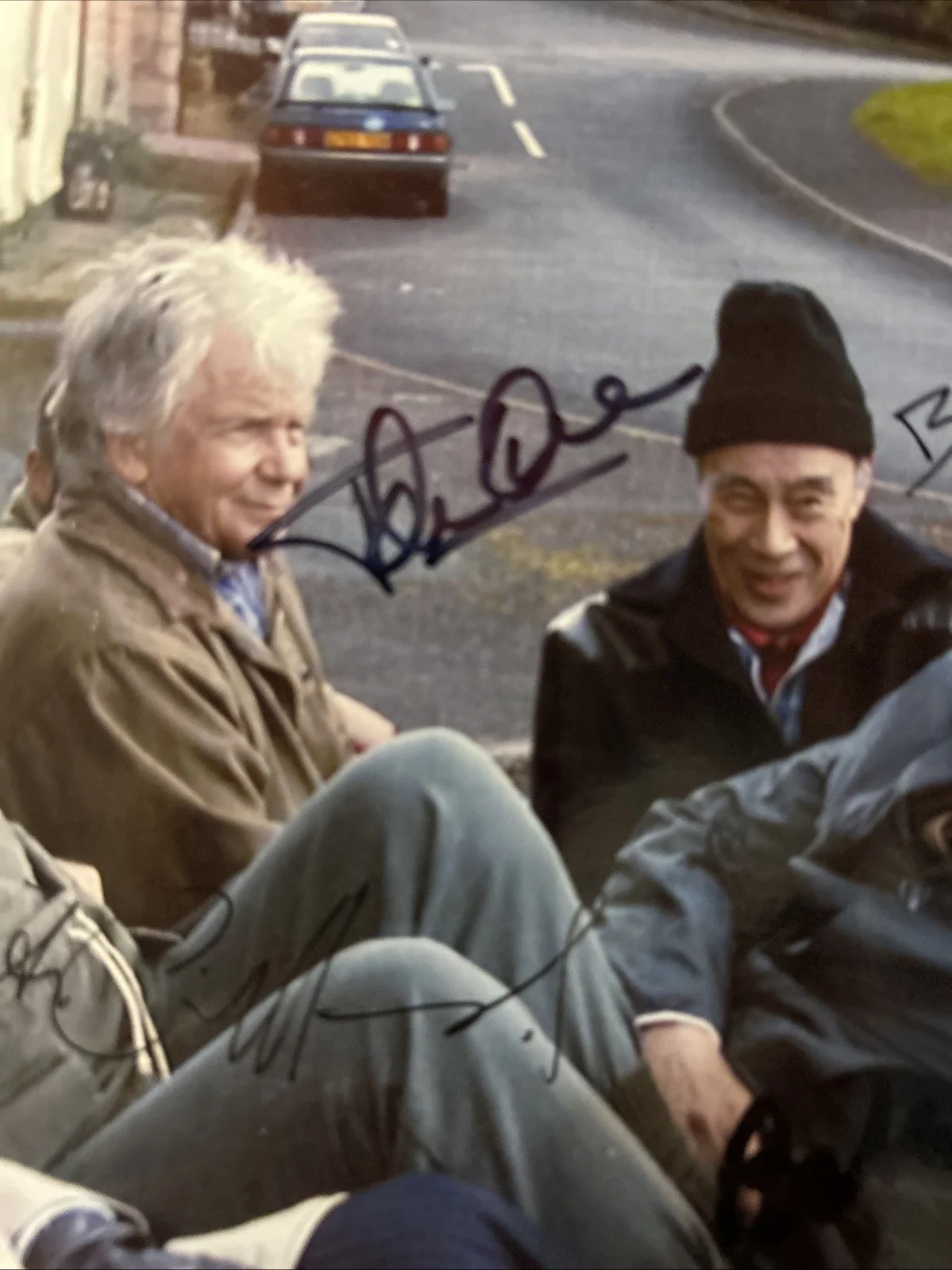 Bill Owen Frank Thornton — Last Of The Summer Wine Cast Signed Photo Original Authentic, изображение 3