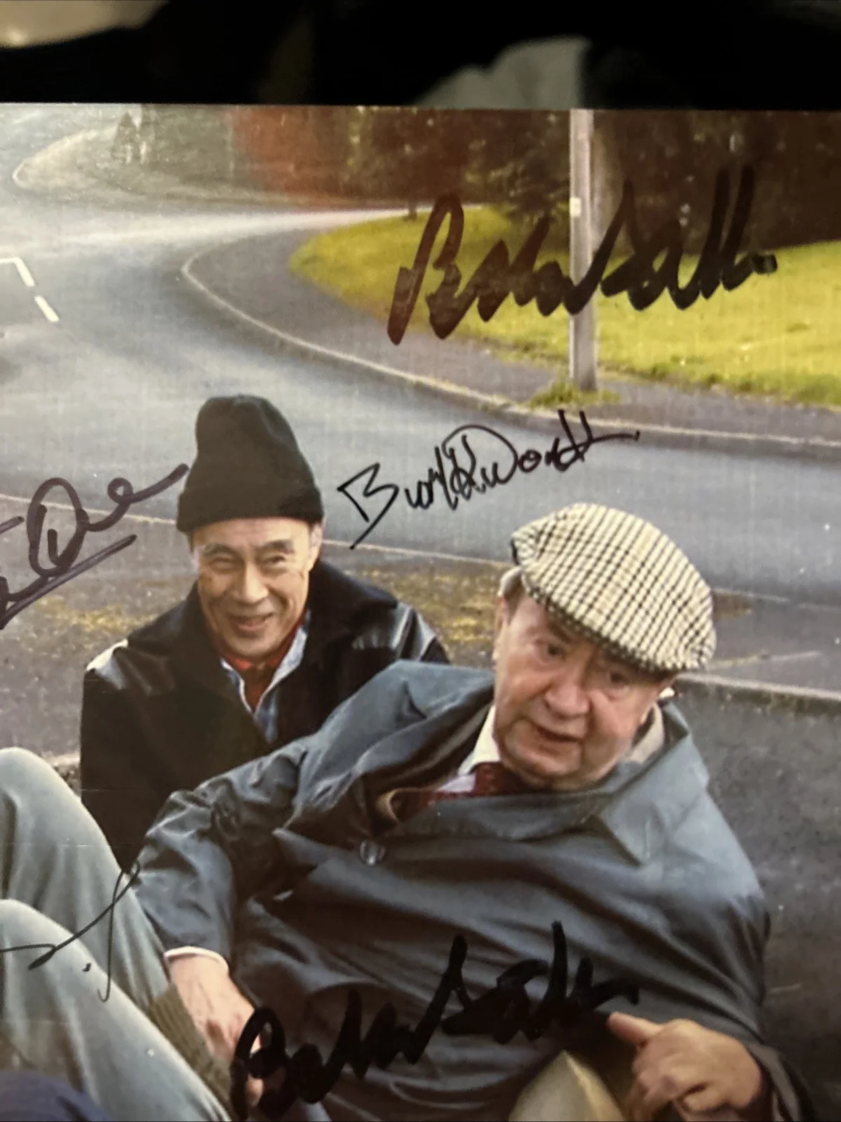 Bill Owen Frank Thornton — Last Of The Summer Wine Cast Signed Photo Original Authentic, изображение 4