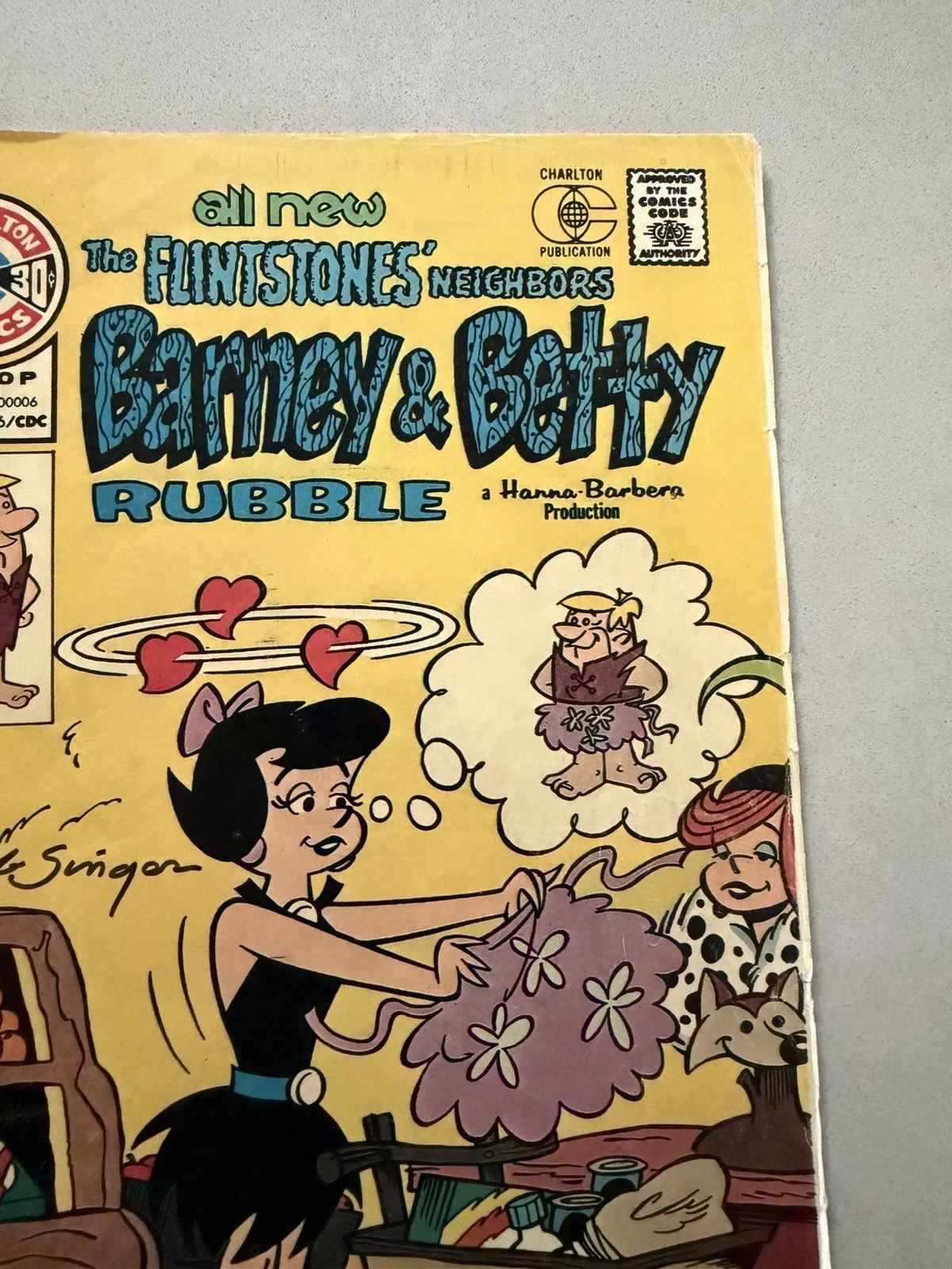 Bob Singer — Bob Singer autographed signed Flintstones Comic Book 8x10 photo Beckett BAS coa, изображение 4