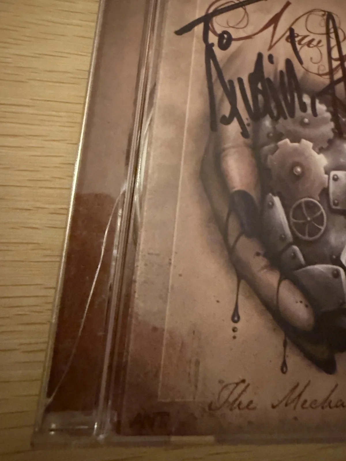 Ashley Costello Signed New Years Day Cd, image 2