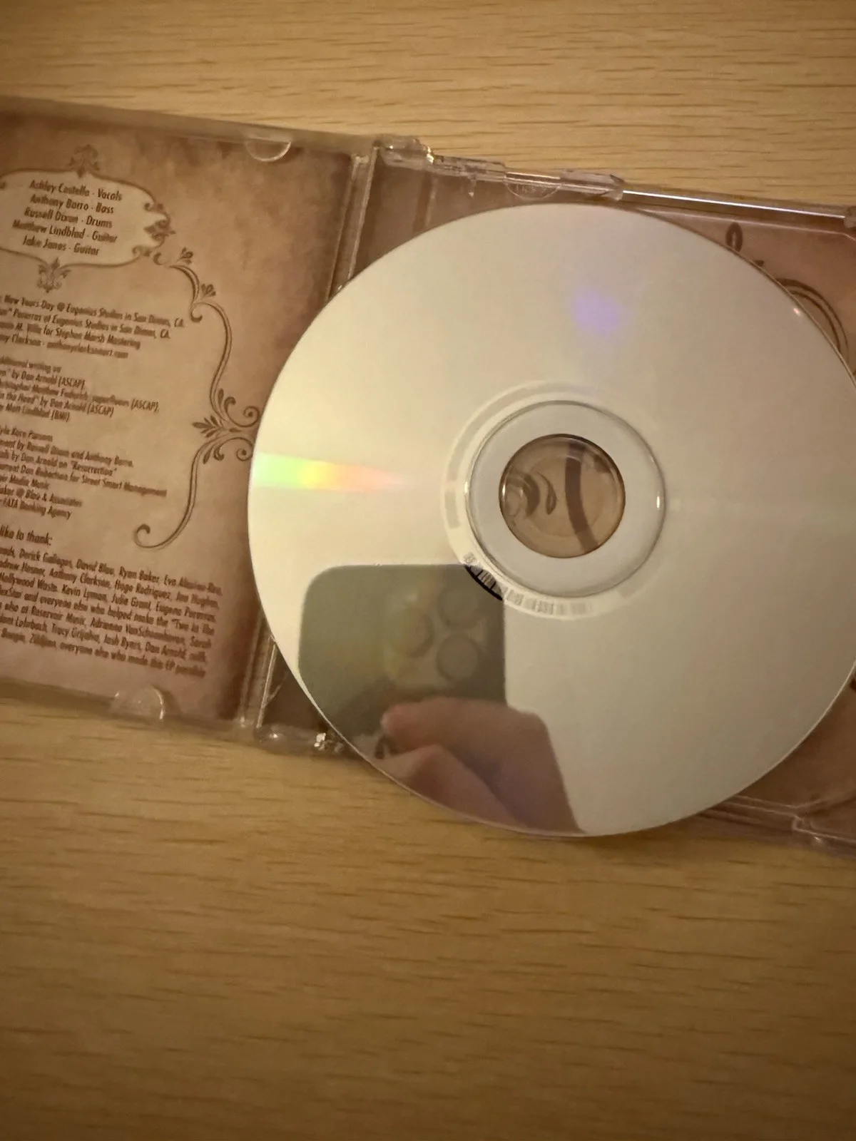 Ashley Costello Signed New Years Day Cd, image 5