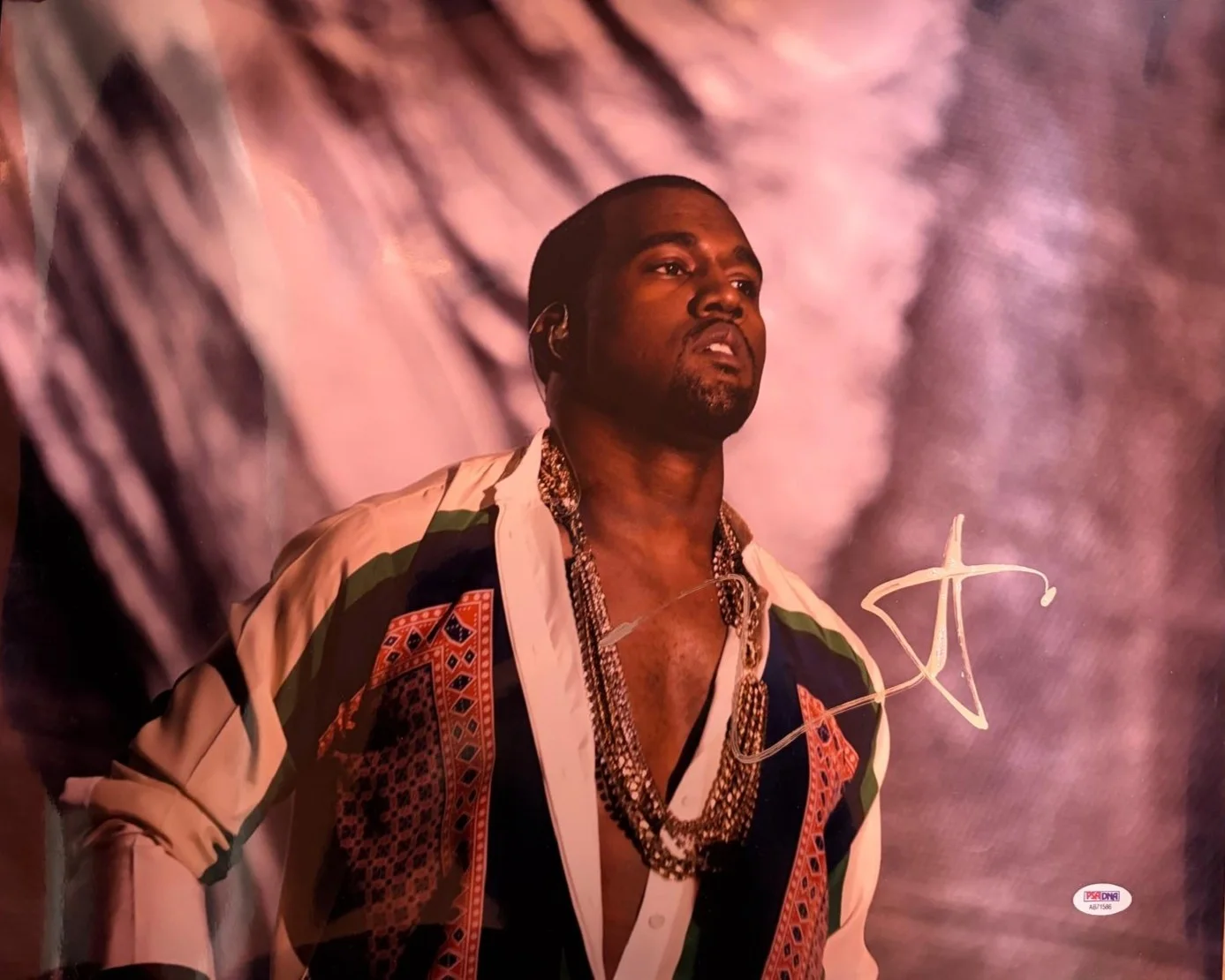 Kanye West — KANYE WEST SIGNED AUTOGRAPHED 16X20 PHOTO YE HIPHOP VINTAGE RARE PSA
