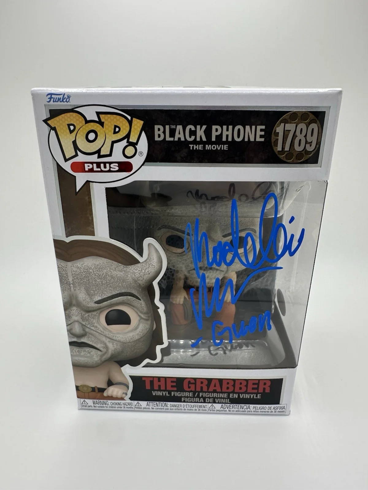 MADELEINE MCGRAW SIGNED THE GRABBER FUNKO POP ‘THE BLACK PHONE’ +GWEN CN JSA WS, изображение 2