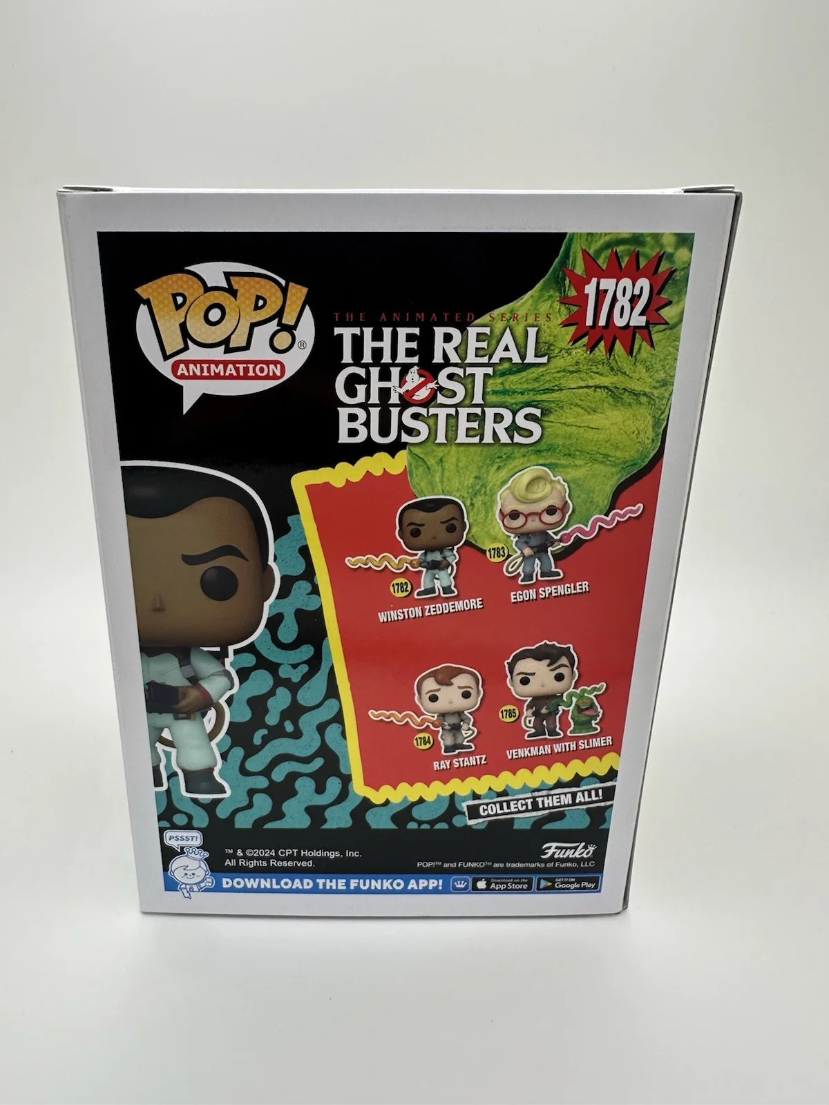 ARSENIO HALL SIGNED WINSTON ZEDDEMORE FUNKO POP (THE REAL GHOSTBUSTERS) JSA COA, изображение 4