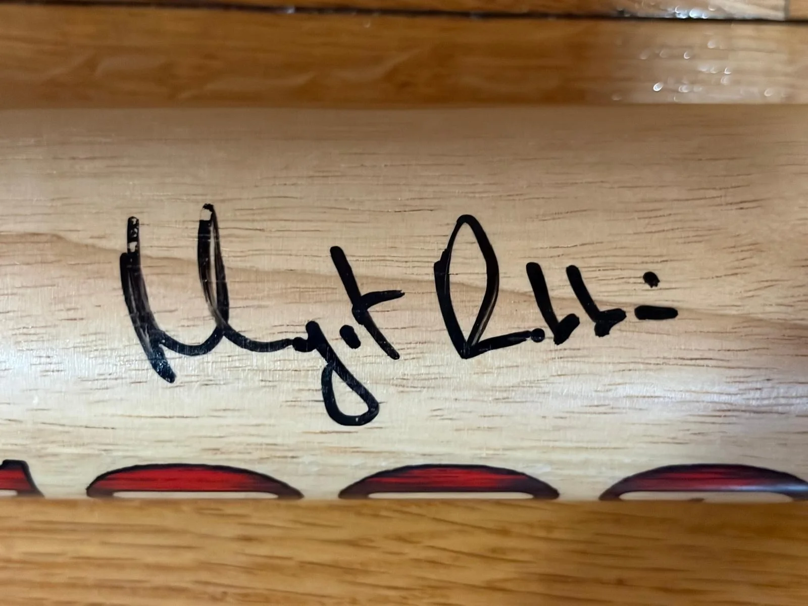 Harley Quinn — HARLEY QUINN SIGNED AUTOGRAPH BAT GOOD NIGHT SUICIDE SQUAD INSCRIPTION CELEBRITY, изображение 2