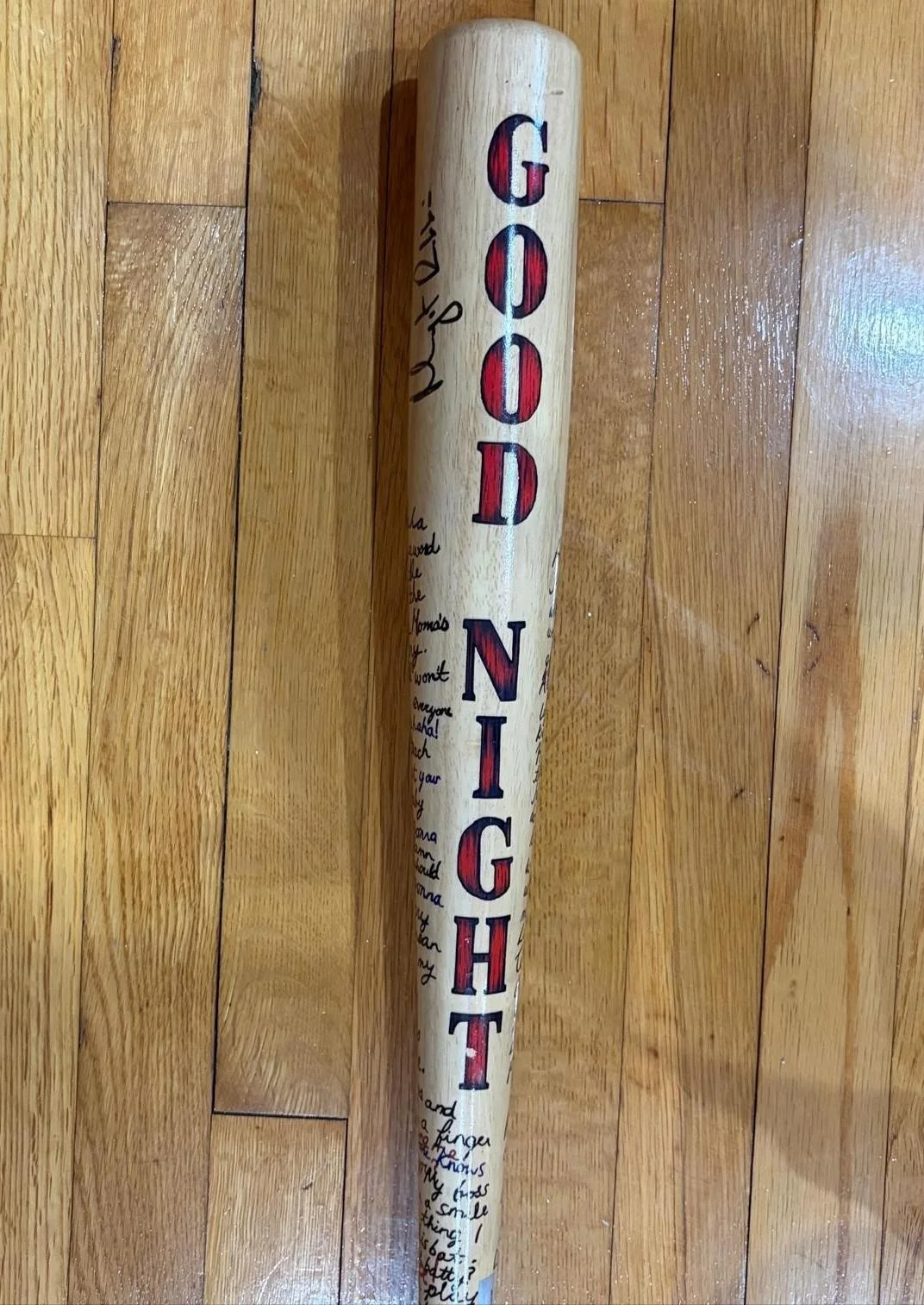 Harley Quinn — HARLEY QUINN SIGNED AUTOGRAPH BAT GOOD NIGHT SUICIDE SQUAD INSCRIPTION CELEBRITY, изображение 4