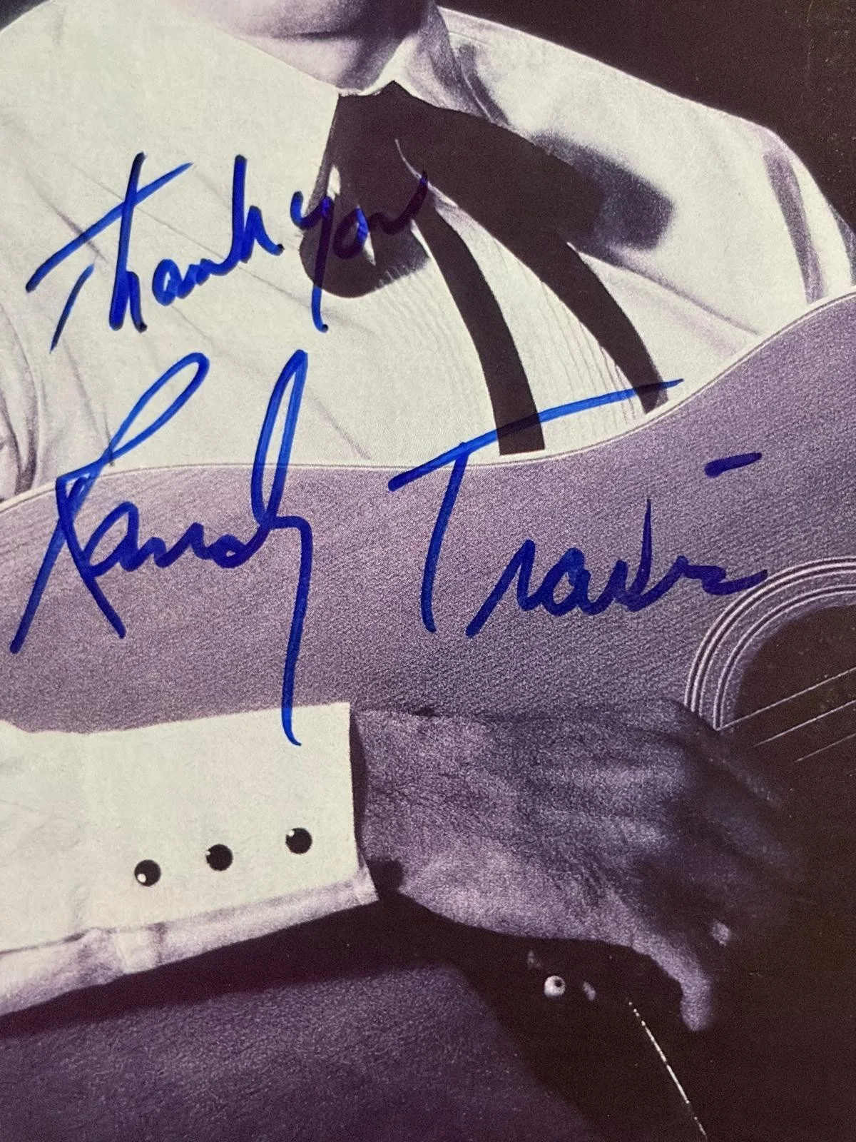 Randy Travis — RANDY TRAVIS SIGNED AUTOGRAPHED 11X14 MAGAZINE PHOTO HEROES & FRIENDS RARE PSA, изображение 2