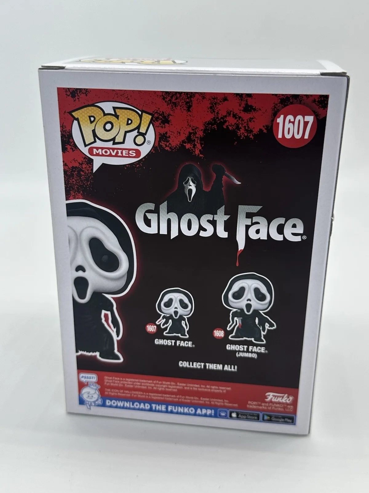 SKEET ULRICH SIGNED GHOSTFACE FUNKO POP +BILLY CN SCREAM HORROR JSA COA, image 4