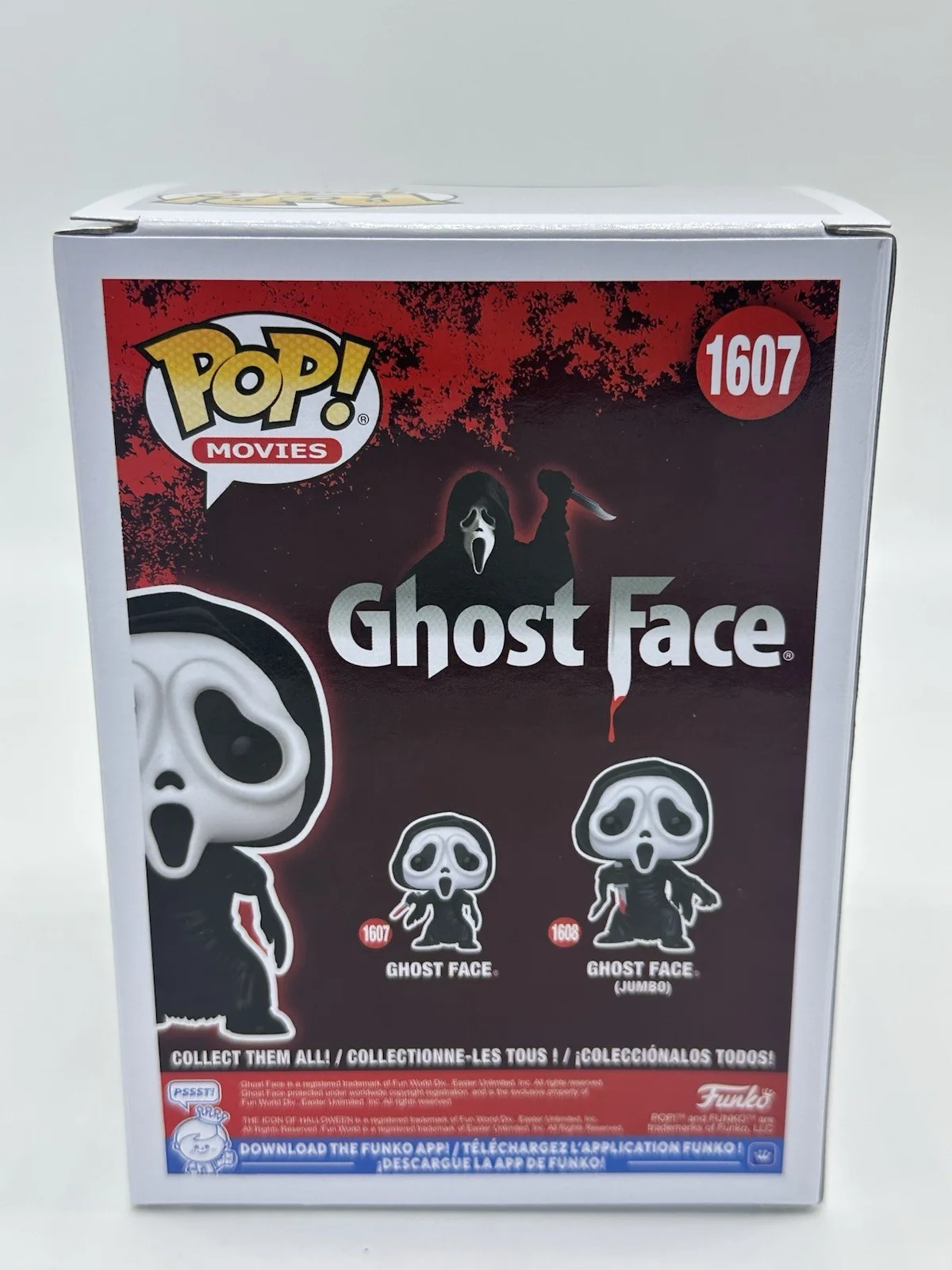 SKEET ULRICH SIGNED GHOSTFACE FUNKO POP +BILLY CN SCREAM HORROR JSA COA, image 4