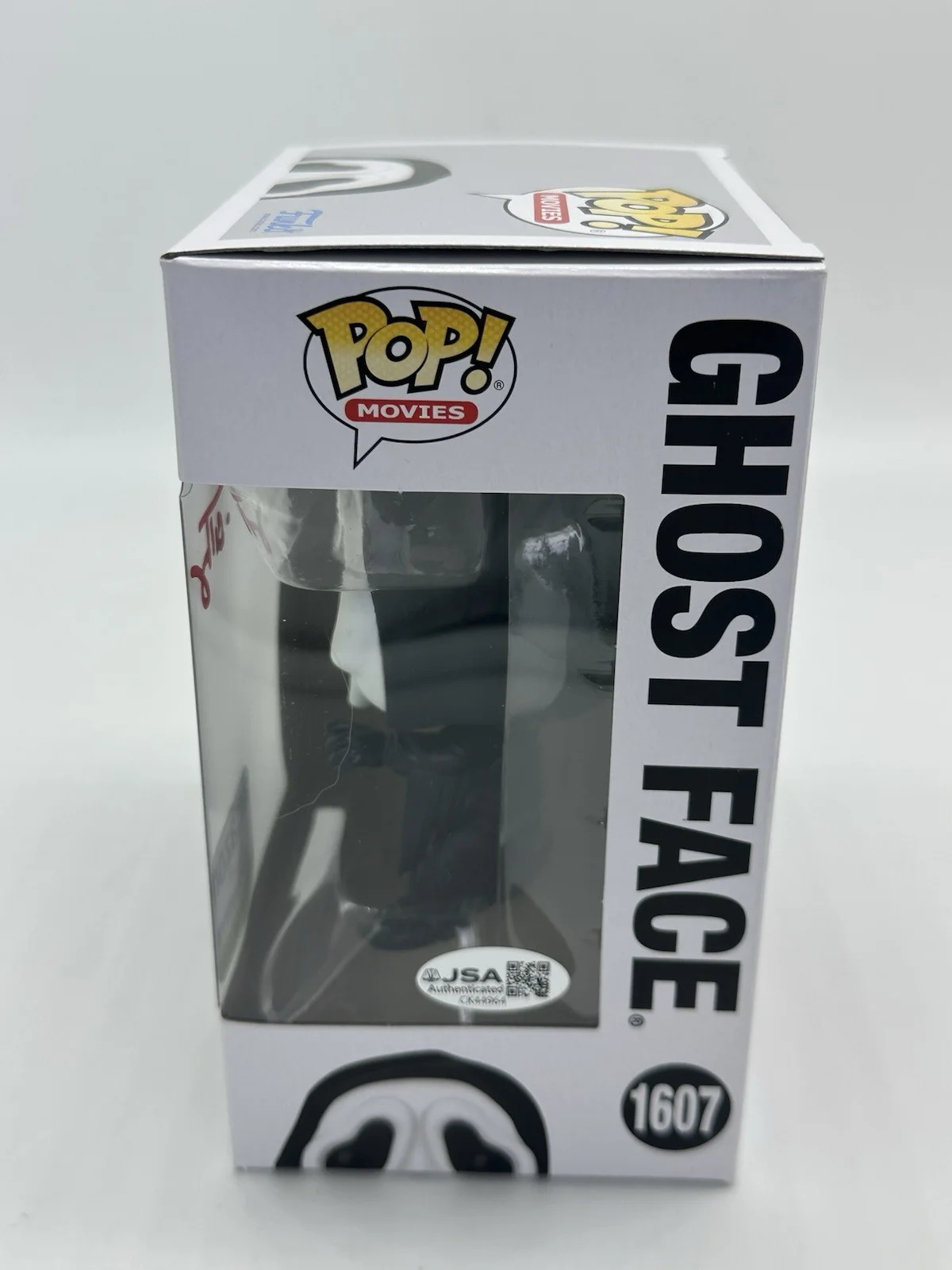 SKEET ULRICH SIGNED GHOSTFACE FUNKO POP GITD EXCL. +BILLY SCREAM CN JSA COA, image 3