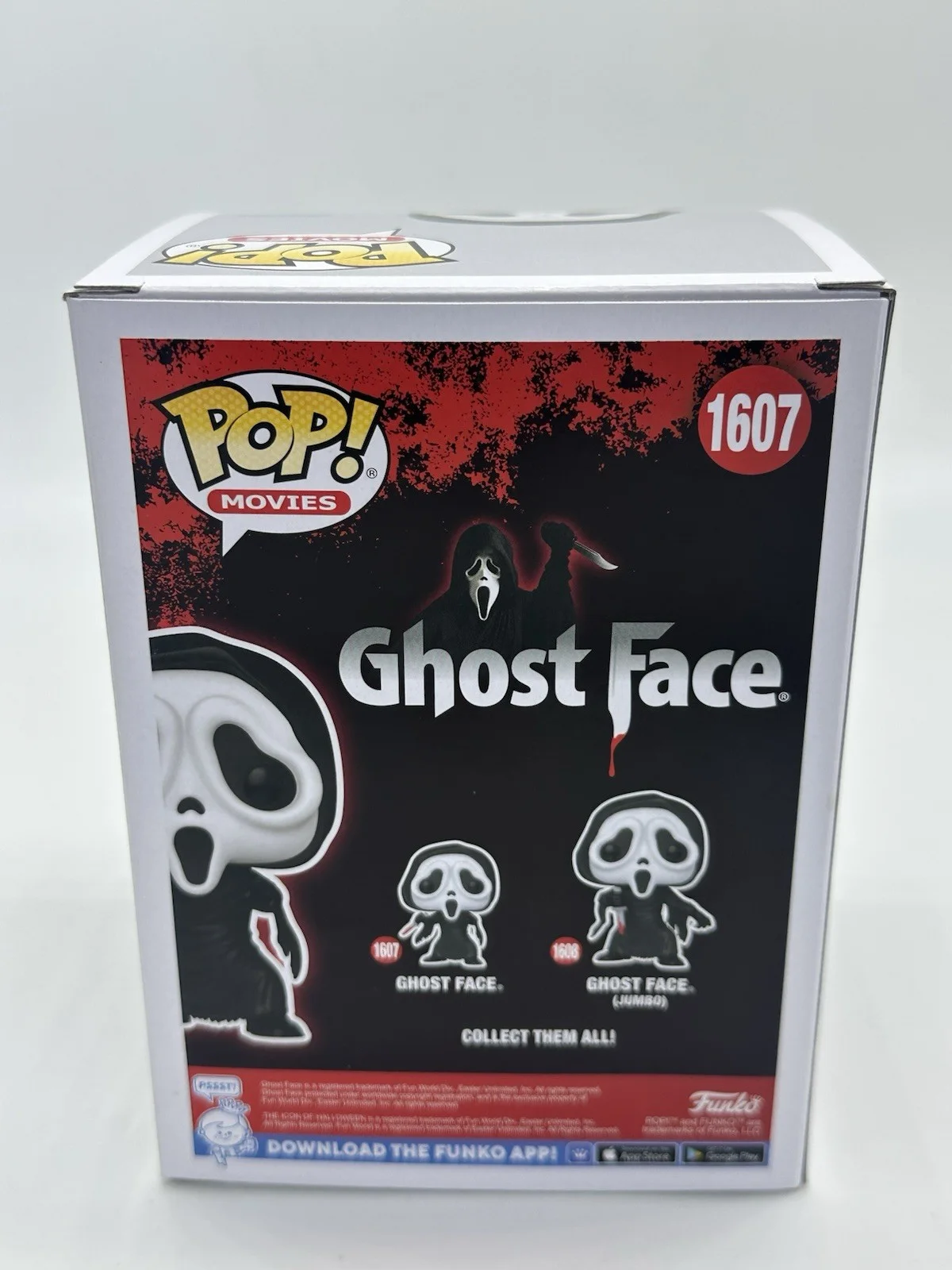 SKEET ULRICH SIGNED GHOSTFACE FUNKO POP GITD EXCL. +BILLY SCREAM CN JSA COA, image 4