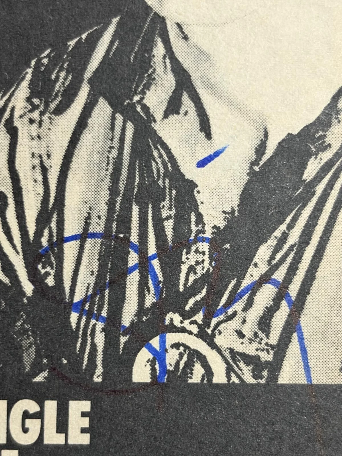 Sting — STING SIGNED AUTOGRAPHED 11X14 MAGAZINE PAGE THE POLICE ROXANNE PSA N, изображение 2