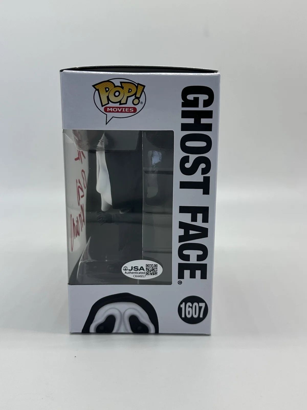 SAM RECHNER SIGNED GHOSTFACE FUNKO POP +BEN BROWN CN SCREAM 7 HORROR JSA COA, image 3