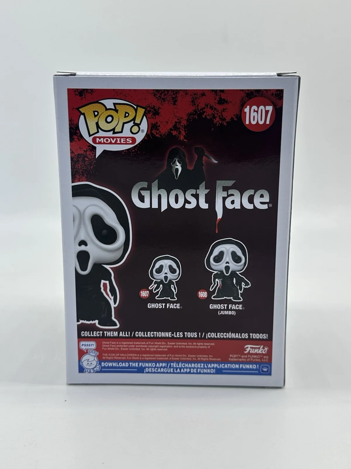 SAM RECHNER SIGNED GHOSTFACE FUNKO POP +BEN BROWN CN SCREAM 7 HORROR JSA COA, image 4