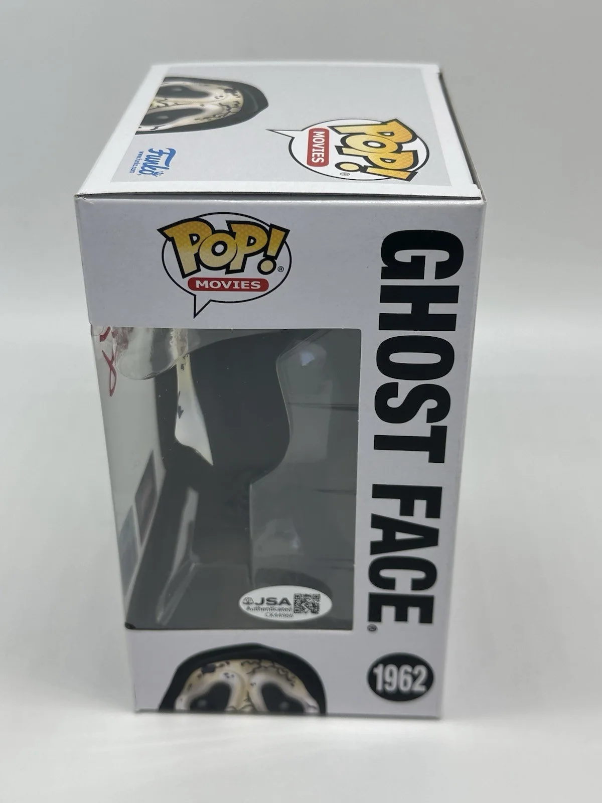 SKEET ULRICH SIGNED GHOSTFACE FUNKO POP WITHERED EXCL. +BILLY CN SCREAM JSA COA, image 3