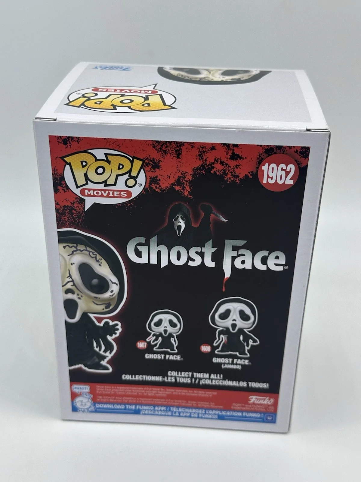 SKEET ULRICH SIGNED GHOSTFACE FUNKO POP WITHERED EXCL. +BILLY CN SCREAM JSA COA, image 4