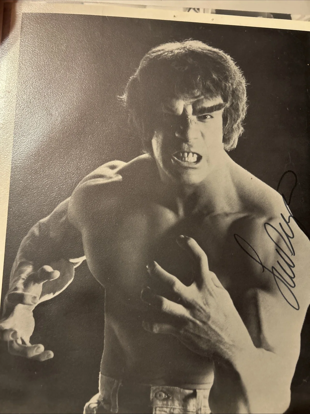 Lou Ferrigno — Lou Ferrigno Autographed 8 X 10 Incredible Hulk Photo, изображение 3