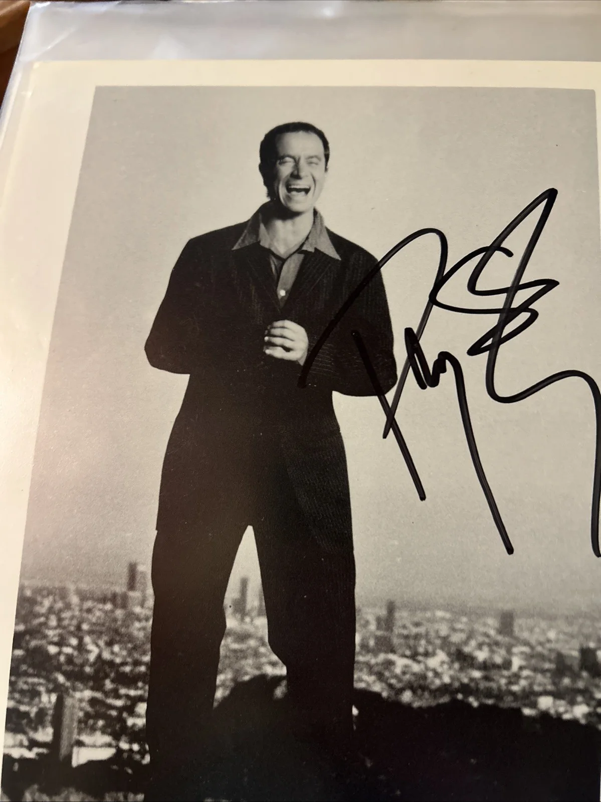 Pauly Shore — Pauly Shore Autograph Photo 8 X 10 Black And White Authentic, image 4