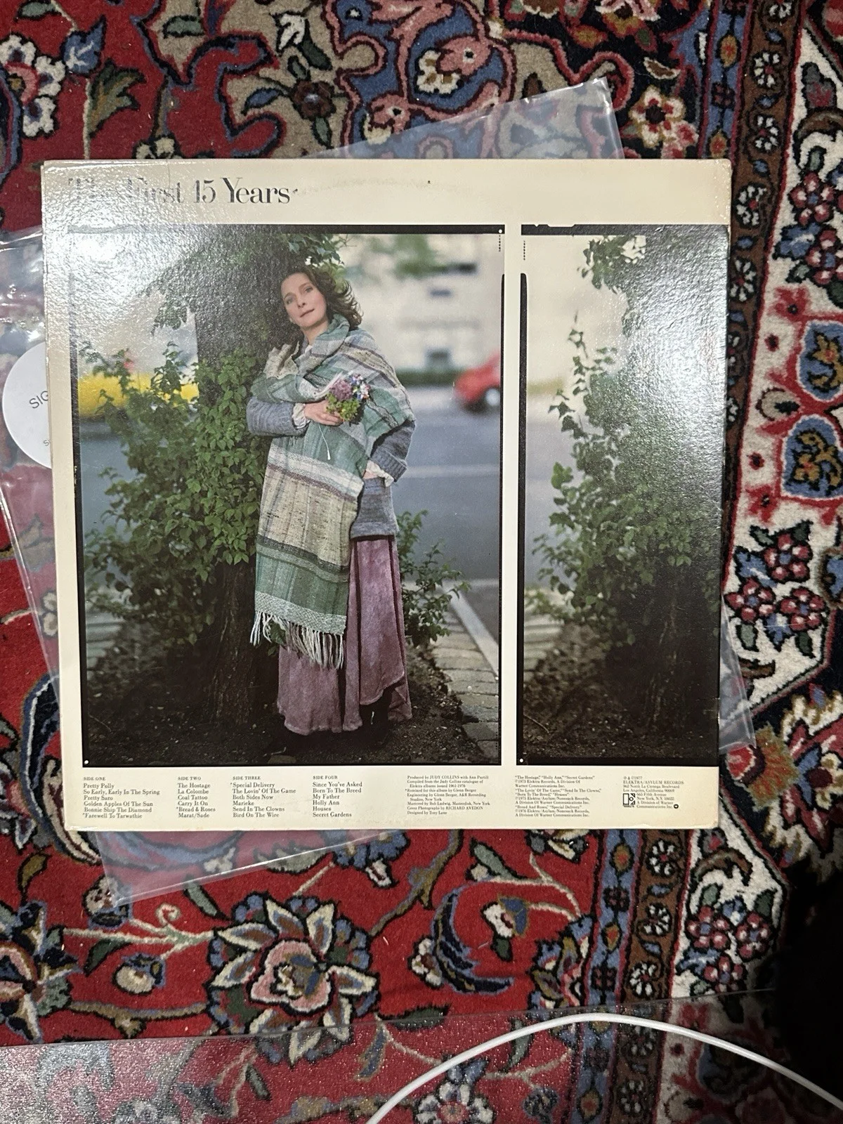 Judy Collins Autographed “So Early In The Spring” Vinyl Record Signed, image 2