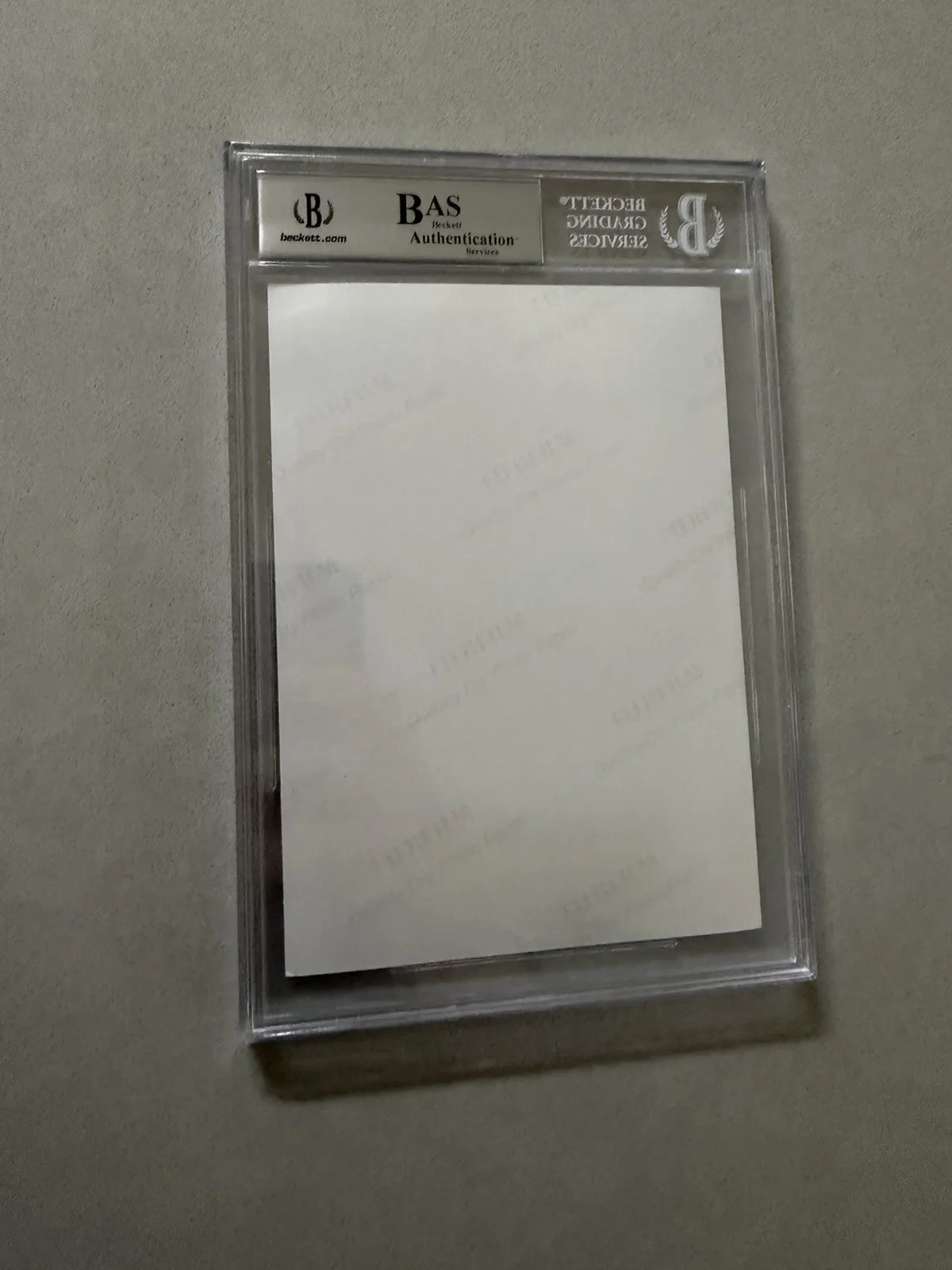 Pete Townshend signed Encapsulated 4x6 Photo Beckett BAS COA slabbed The Who Hot, изображение 2