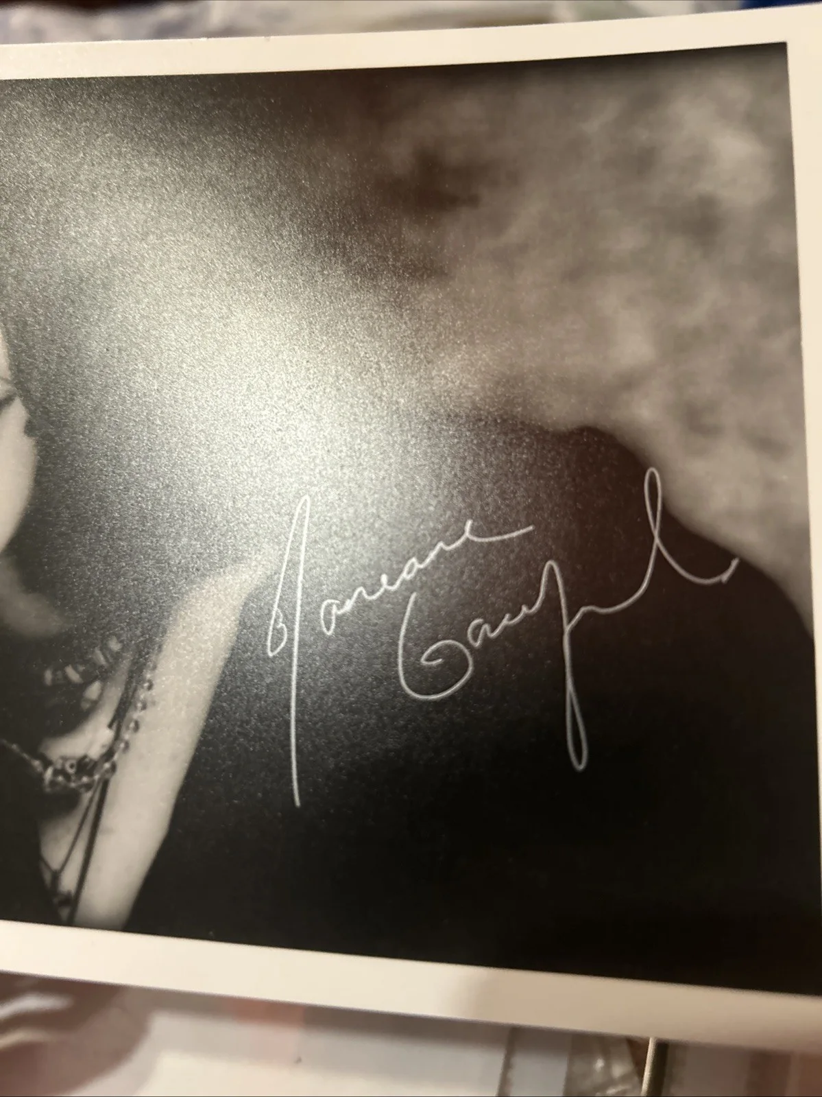 Janeane Garofalo — Janeane Garofalo Autographed Black And White 5 X 7 Photo Original Authentic, image 2