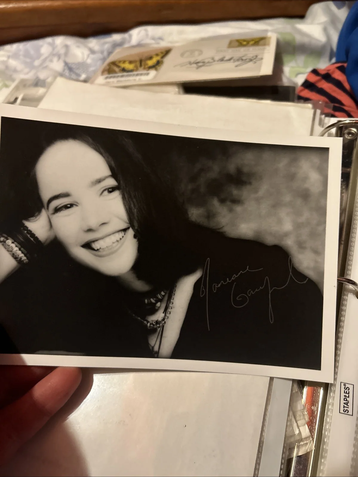 Janeane Garofalo — Janeane Garofalo Autographed Black And White 5 X 7 Photo Original Authentic, image 5