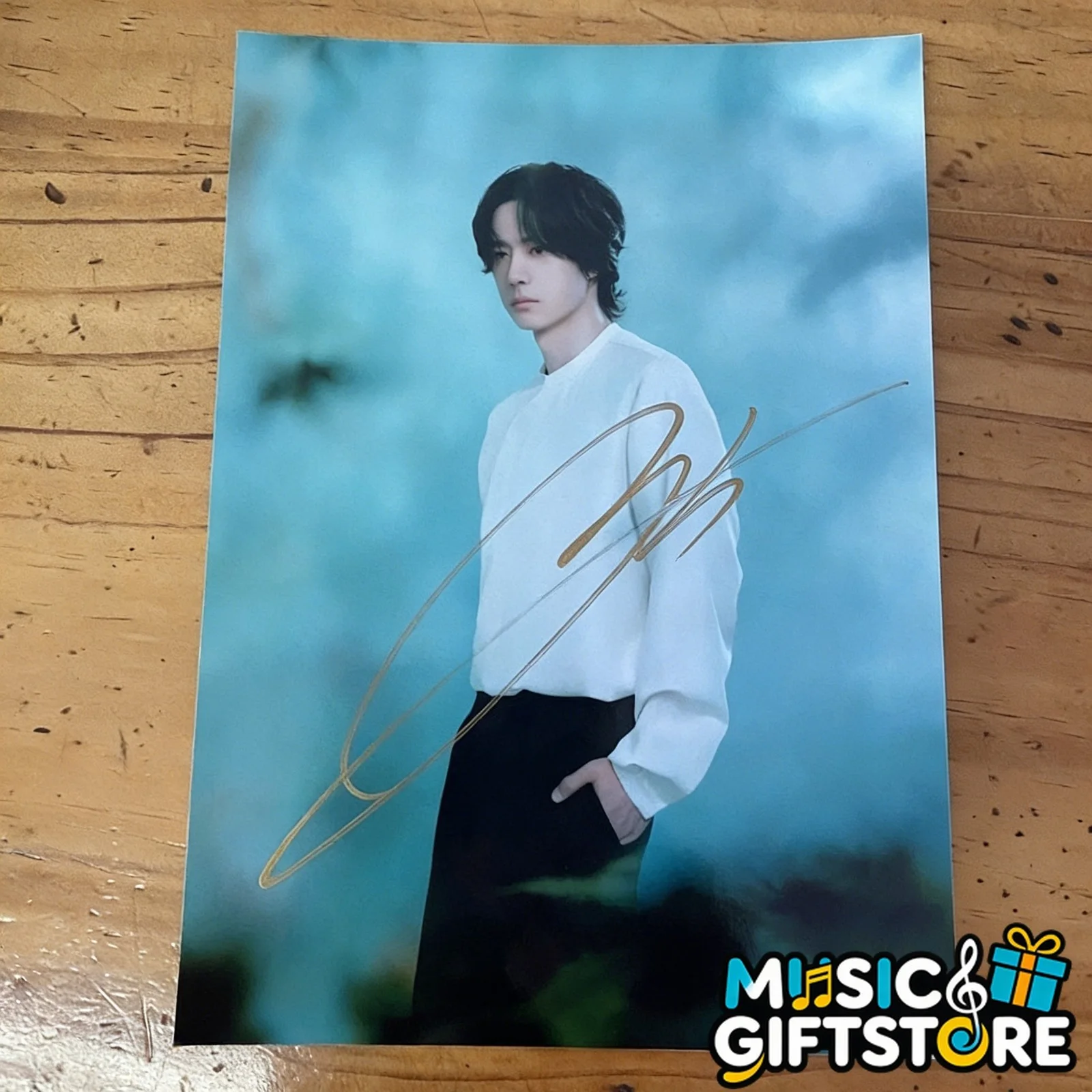 WANG YIBO YI BO PHOTO CARD PICTURE SIGNED AUTOGRAPHED 4*6 2025B #MUGS, изображение 4