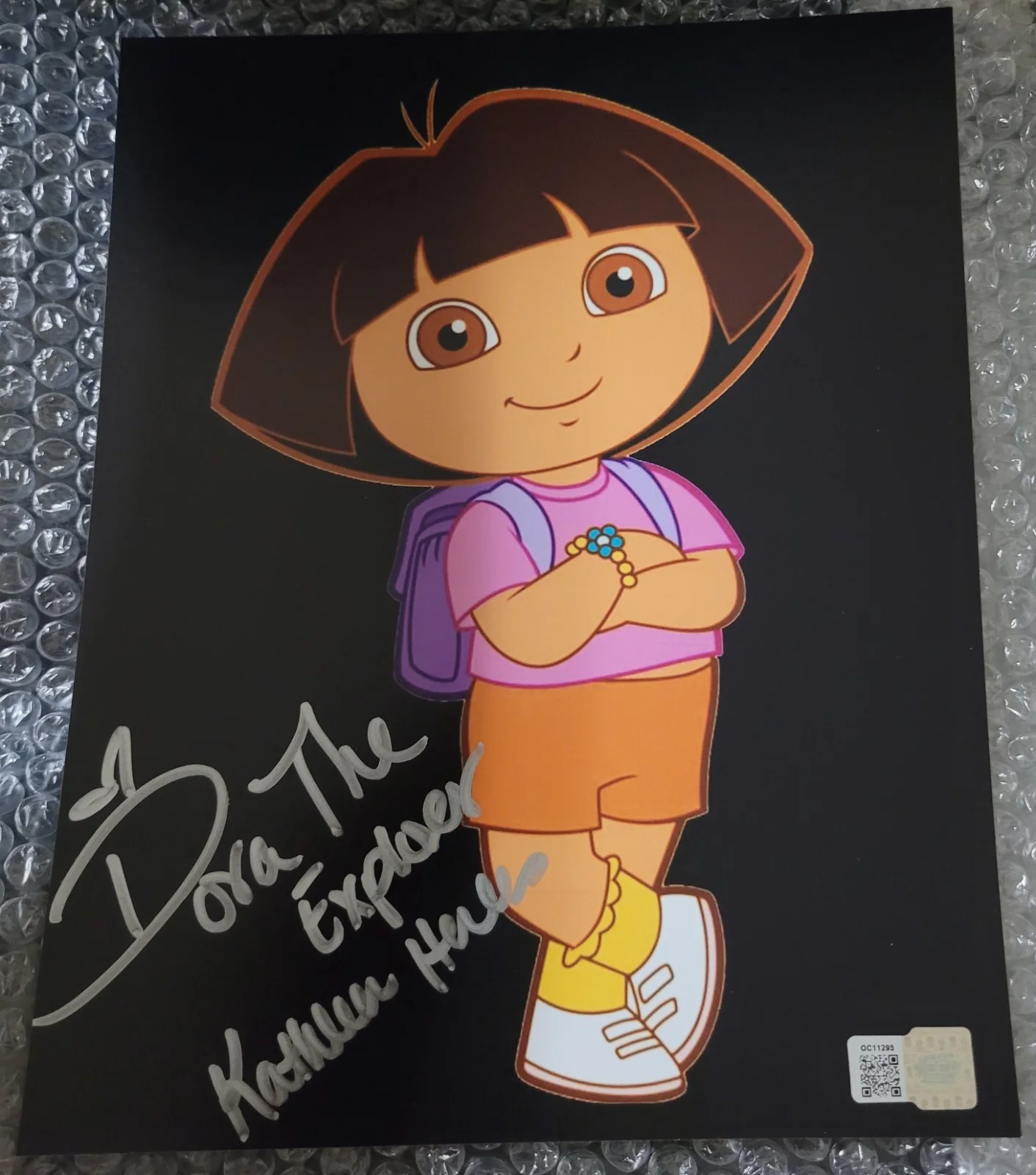 Kathleen Herles — Kathleen Herles Voice Actress Signed 8x10 Photo Dora the Explorer Autographed Co