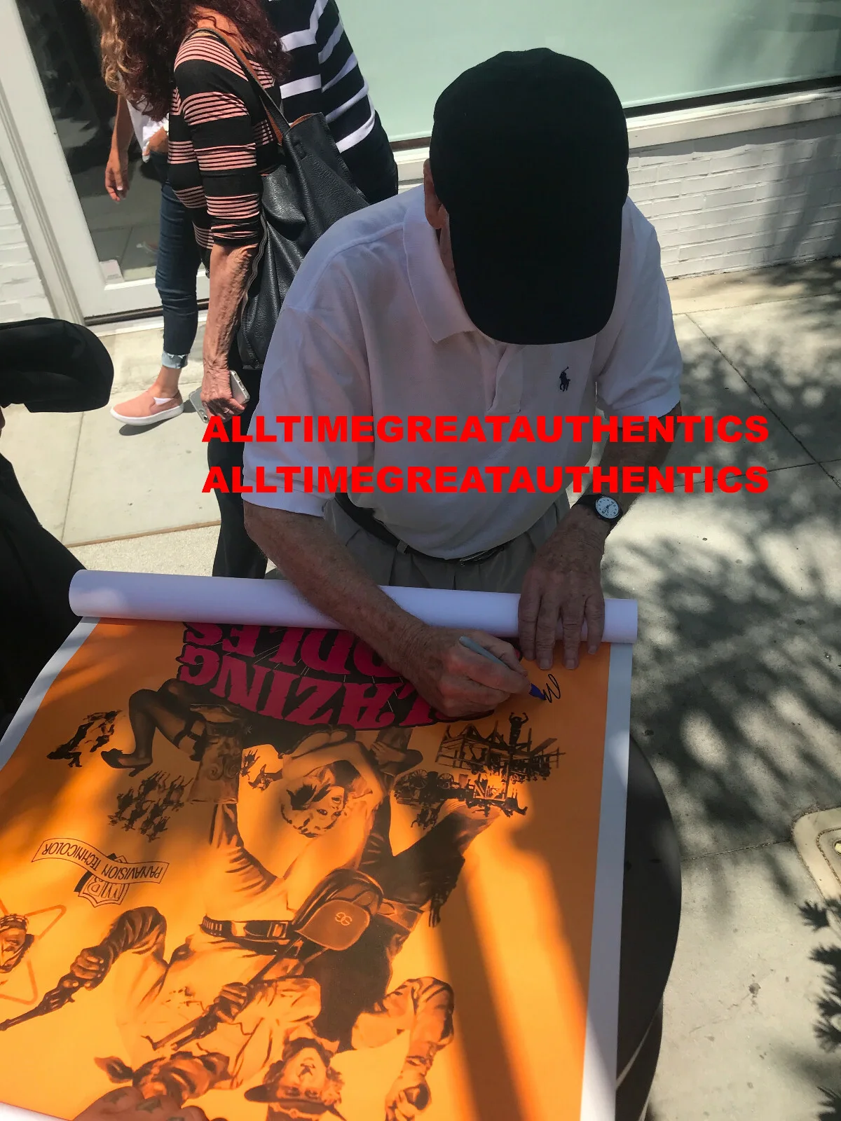 DIRECTOR MEL BROOKS SIGNED 'THE LADIES MAN' 8x10 PHOTO PROOF BECKETT COA BAS, изображение 2
