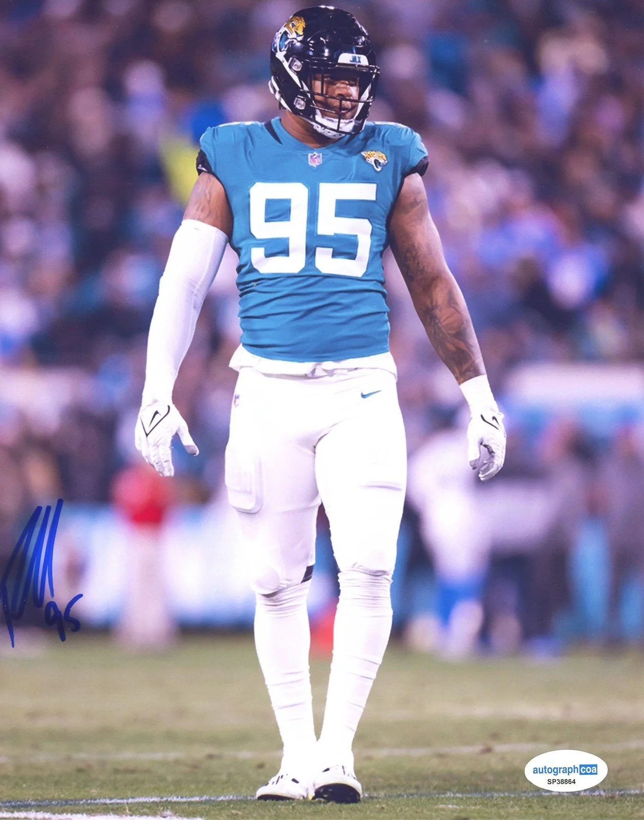 Roy Robertson-Harris — Roy Robertson-Harris AUTOGRAPH Signed Jacksonville Jaguars 8x10 Photo ACOA, изображение 2