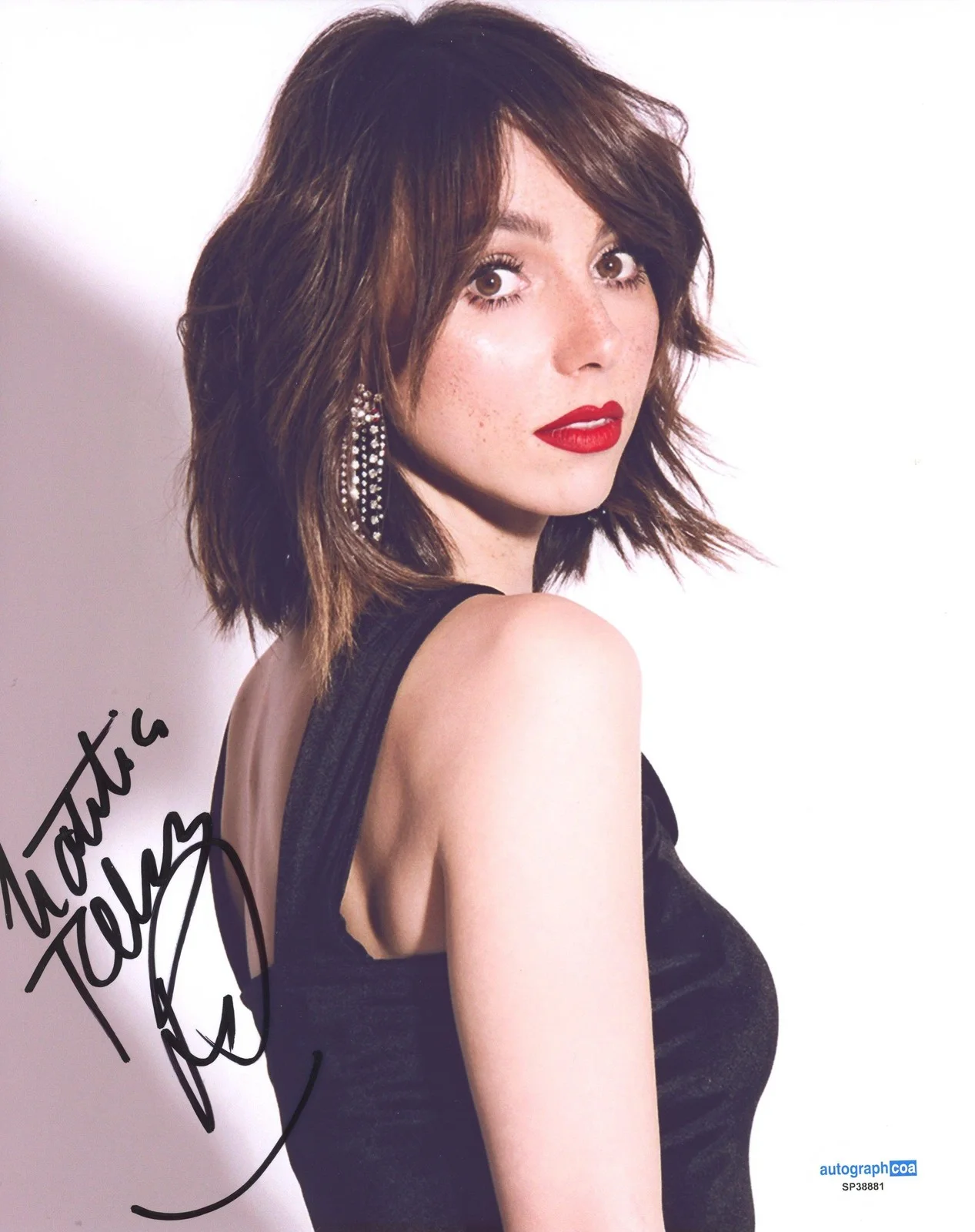 Natalia Tellez — Natalia Tellez "Maria, I'm Dying" AUTOGRAPH Signed Autographed 8x10 Photo ACOA, изображение 2