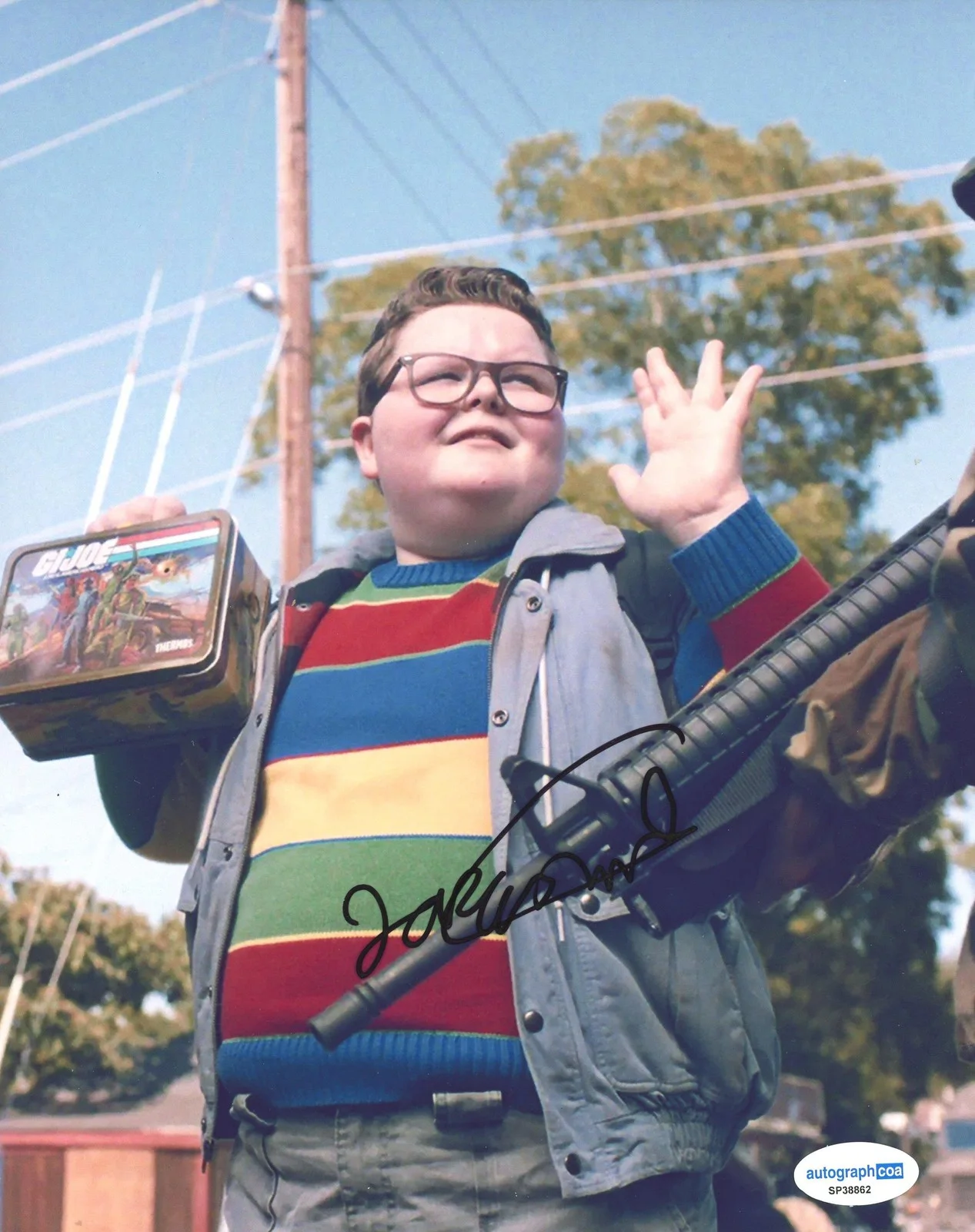 Jake Connelly — Jake Connelly "Stranger Things" AUTOGRAPH Signed Derek Turnbow 8x10 Photo D ACOA, изображение 2