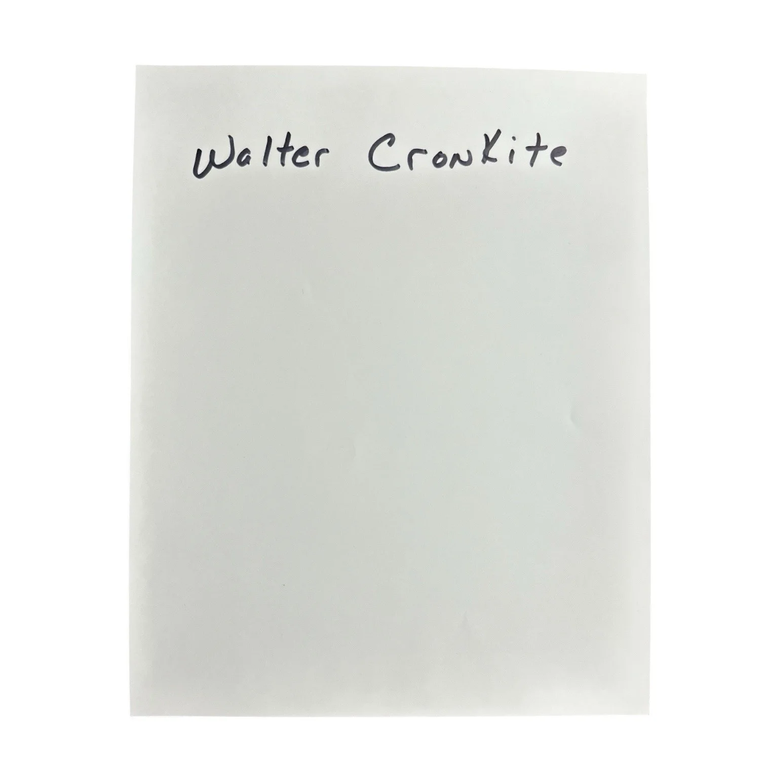 Walter Cronkite — Walter Cronkite Signed Autograph 8x10 Photograph CBS Evening News Legend JKF, image 3